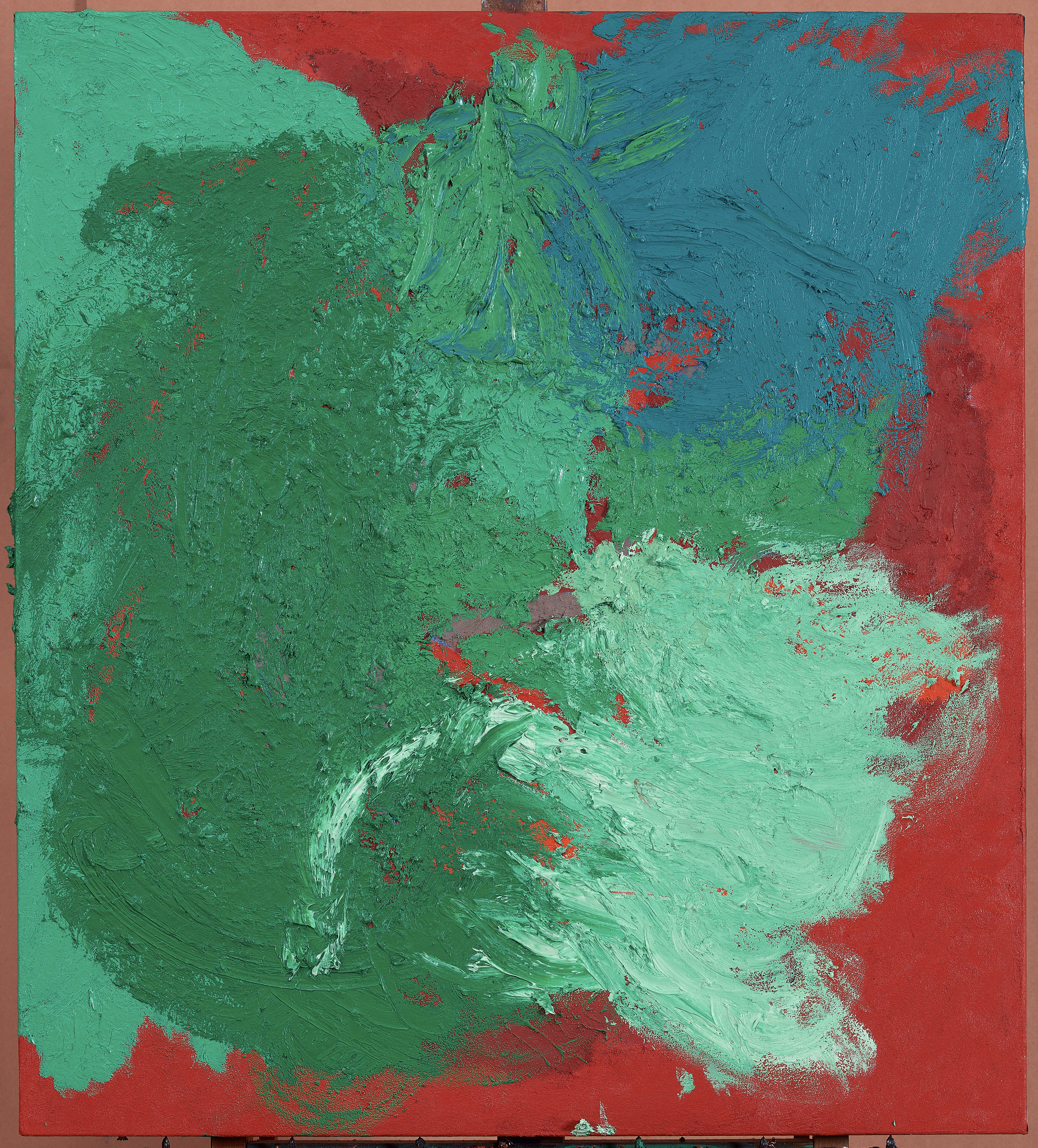 δακρύων 1 — (2012 - 2025) — oil and acrylic on polyester — 92 x 102 cm