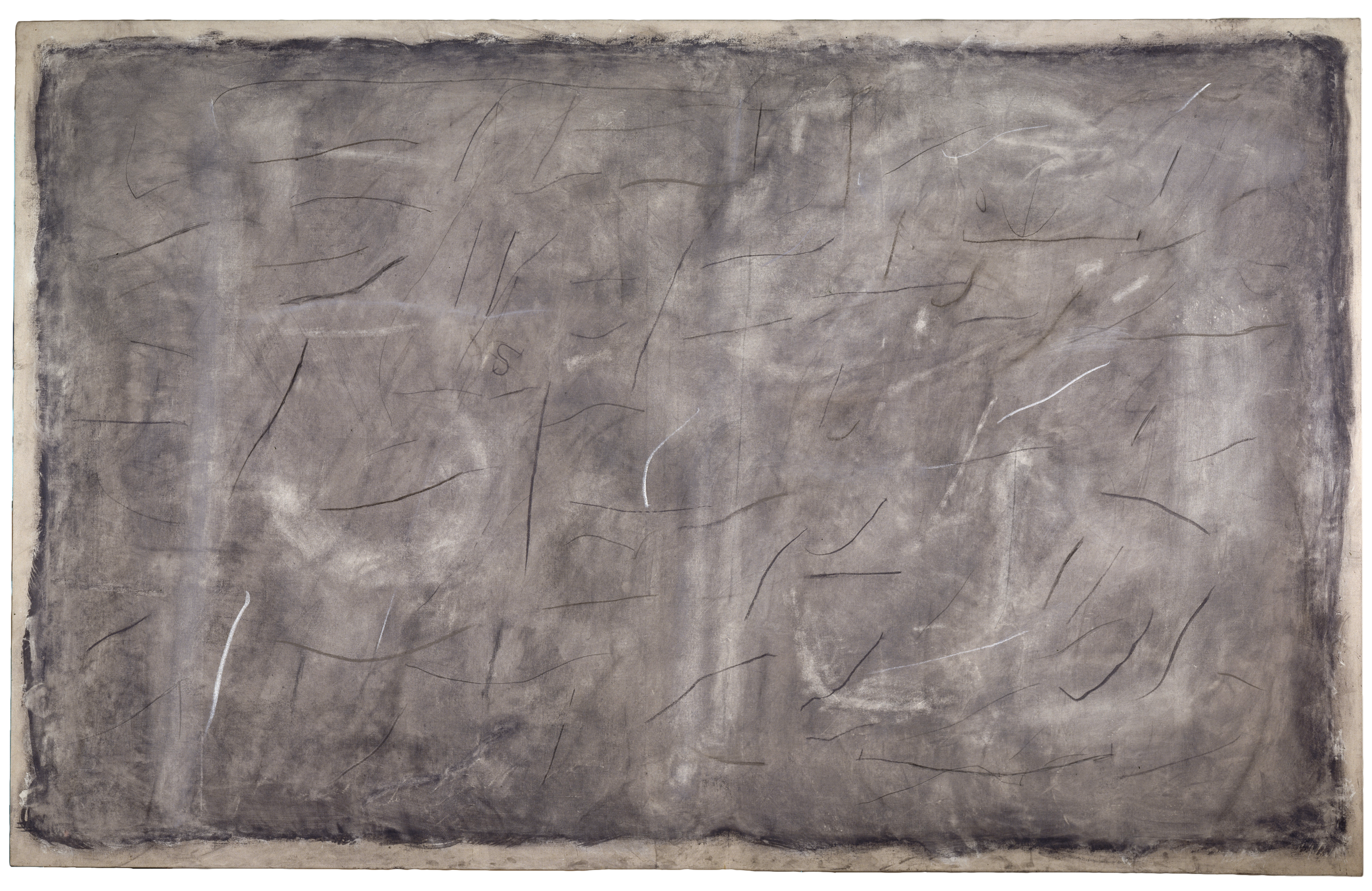 Abstract Painting — (1985 - 1986) — mixed media on cotton canvas — 244 x 152 cm