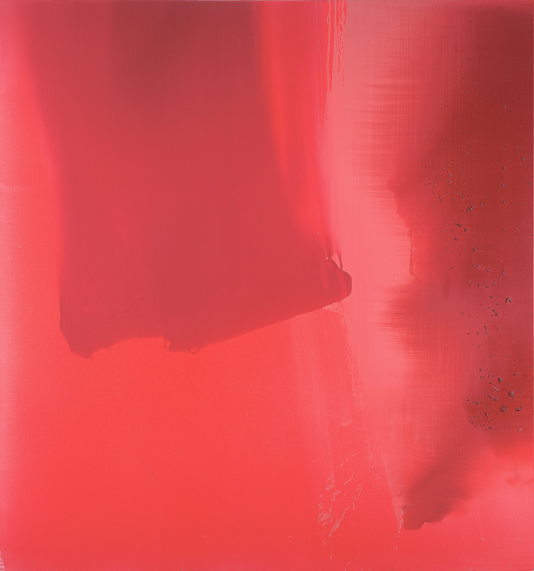 Abstraction 5 — (2007) — acrylic mediums and pastel on linen — 198 x 214 cm
