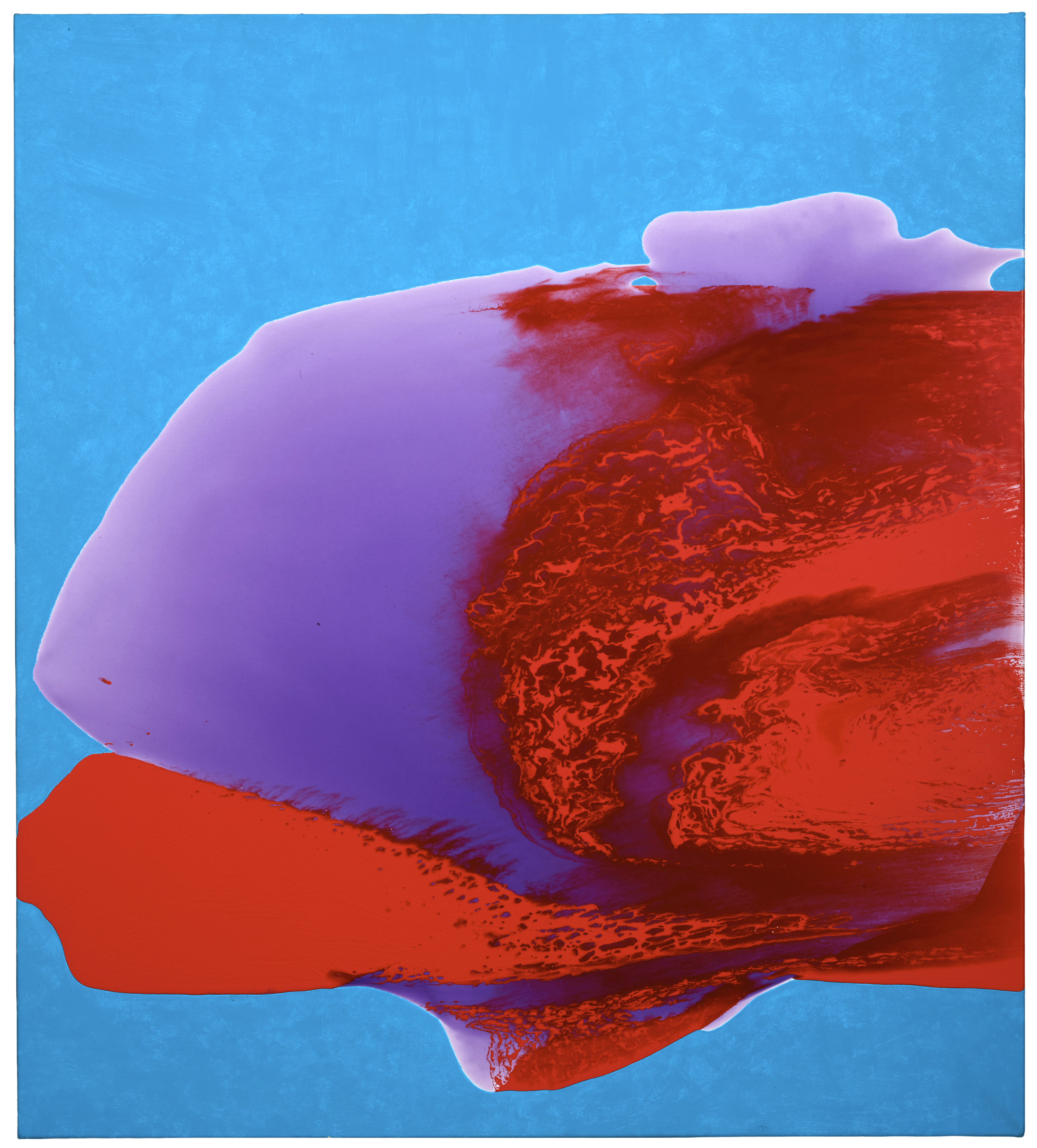 Aition 8 — (2012 - 2013) — acrylic on polyester — 91 x 102 cm
