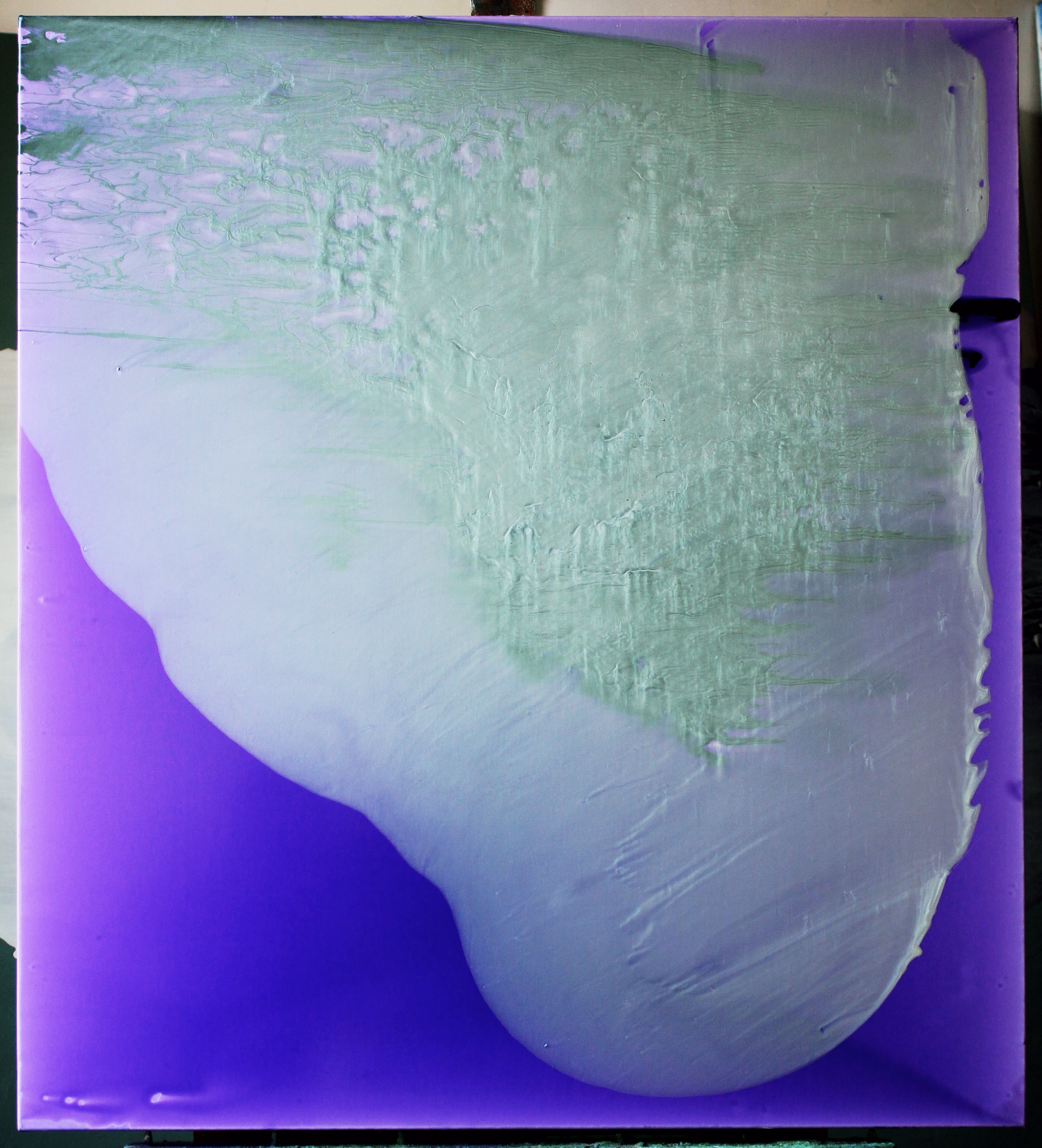 Aition 9 — (2012 - 2013) — acrylic on polyester — 91 x 102 cm