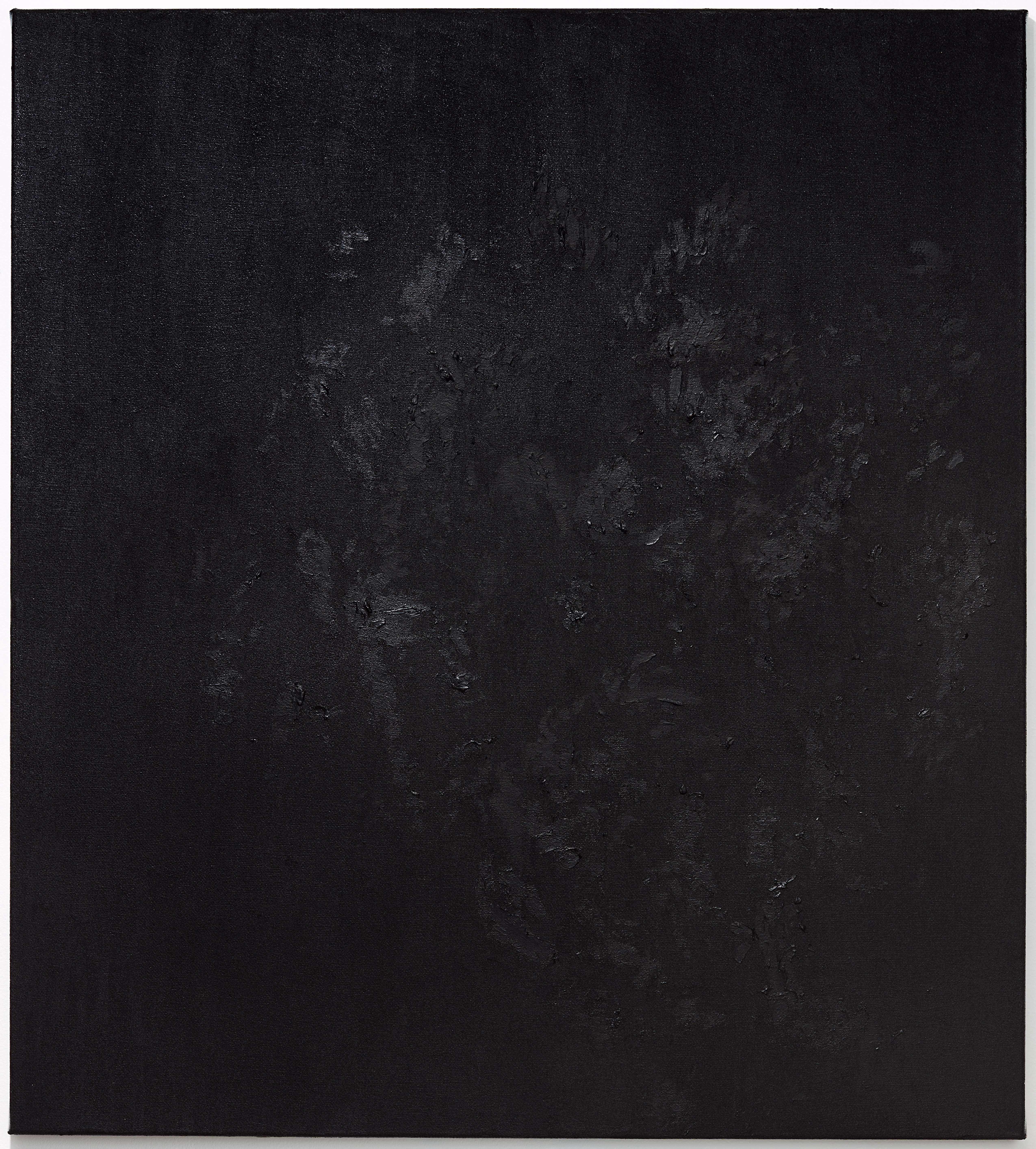 Black Painting 3 — (2004 - 2021) — oil on linen — 91 x 102 cm
