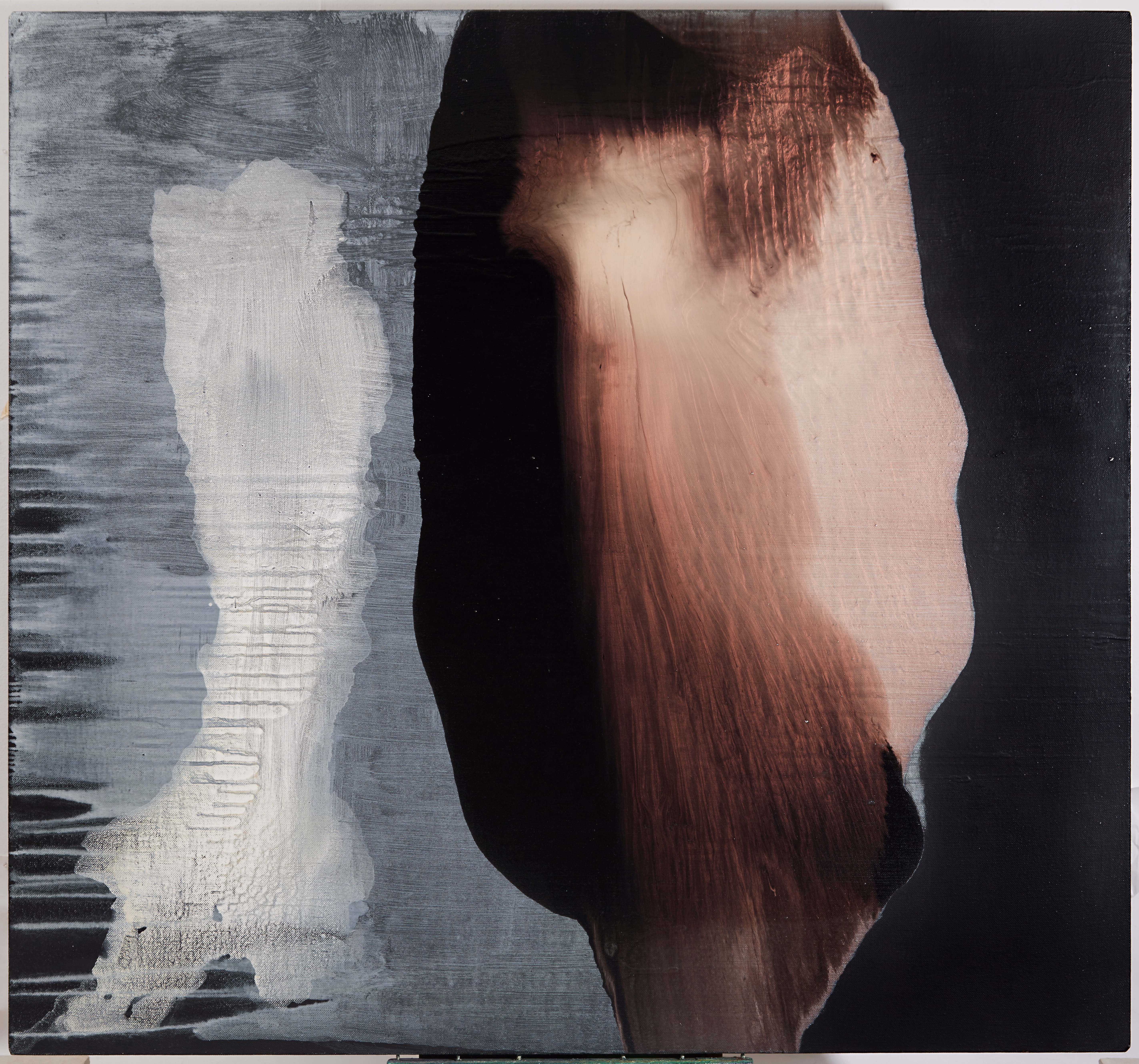 Black Poem — (2012 - 2016) — mixed media on linen — 215 x 198 cm