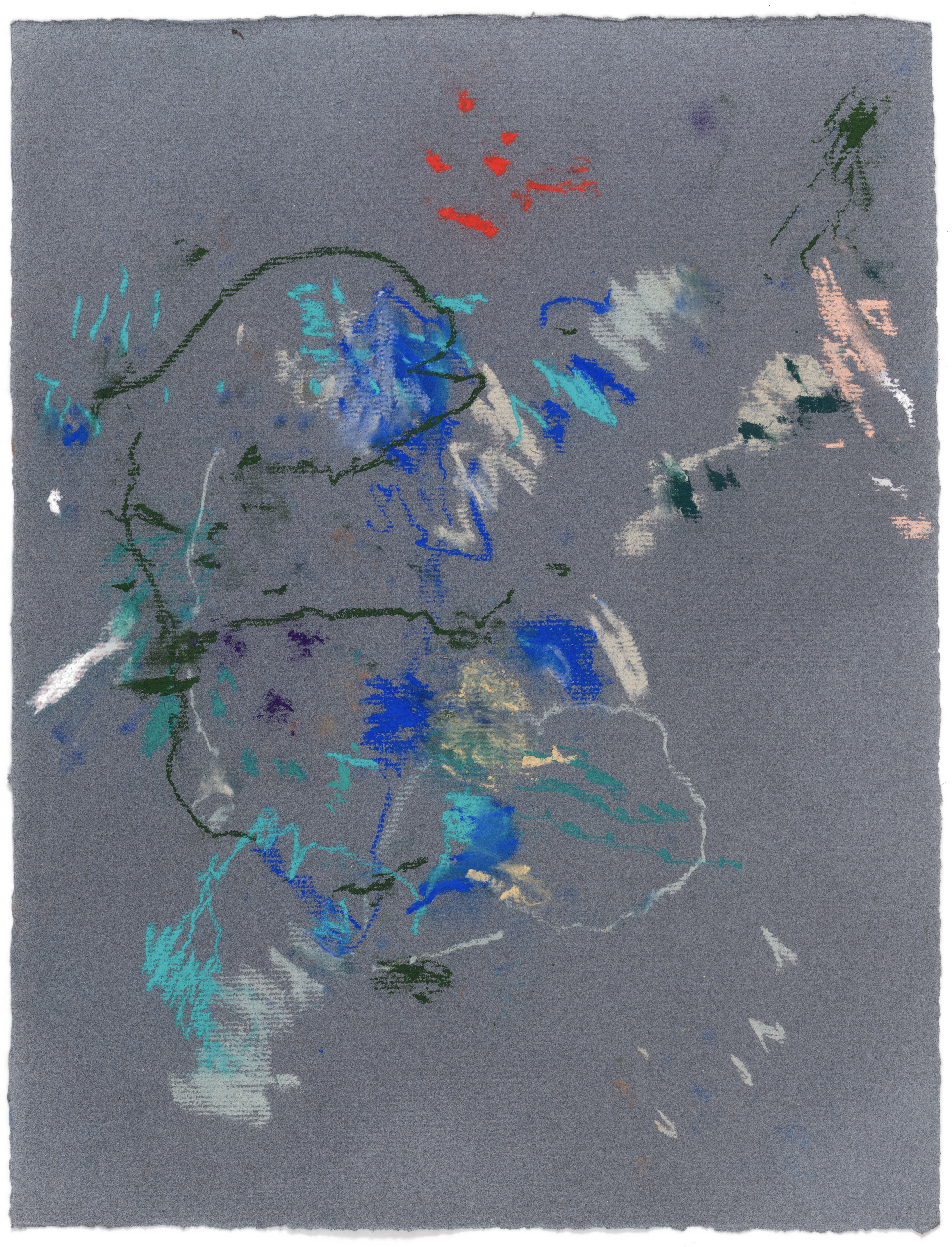 Body Drawing 101 — (2024) — mixed media on paper — 58 x 78 cm