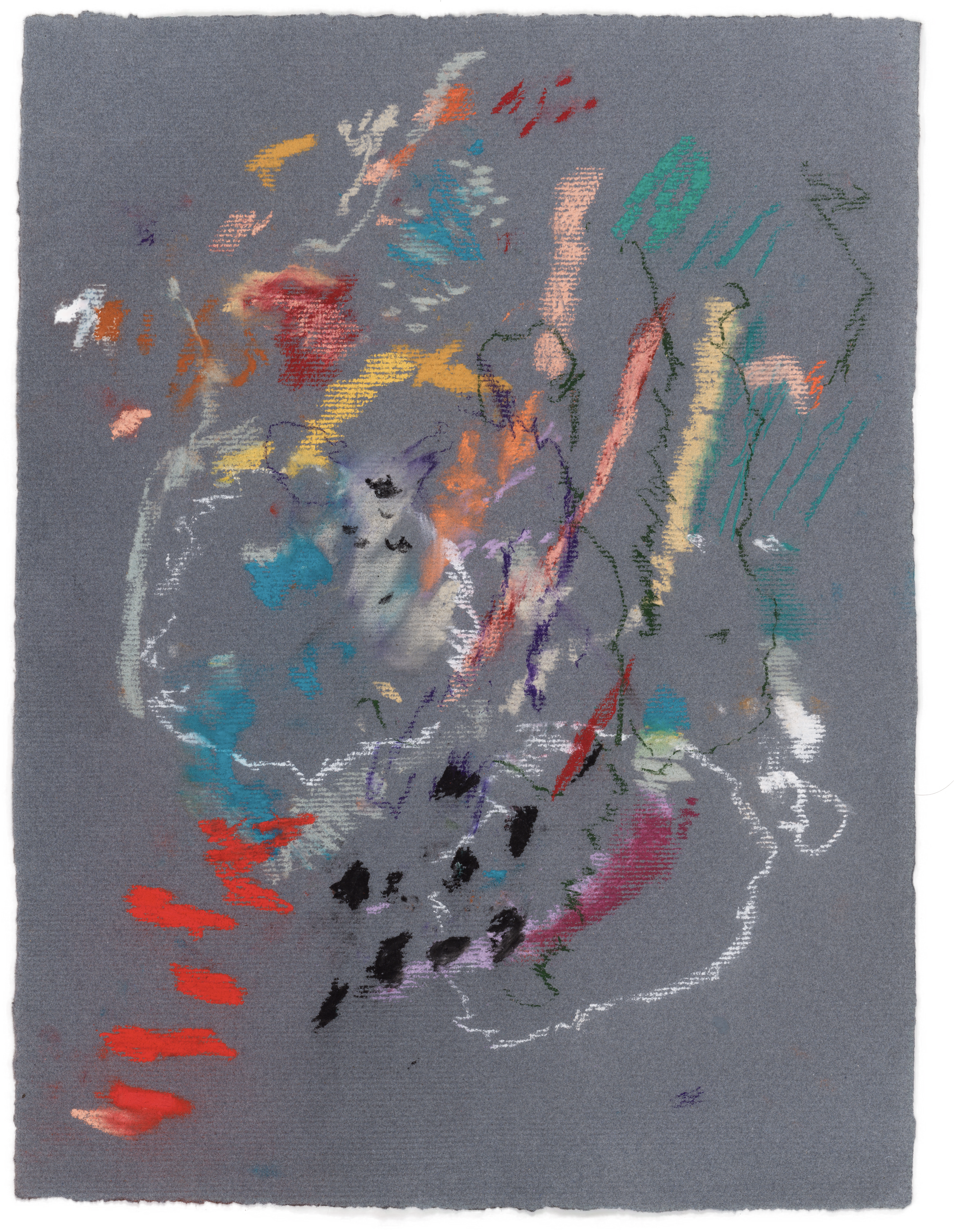 Body Drawing 102 — (2024) — mixed media on paper — 58 x 78 cm