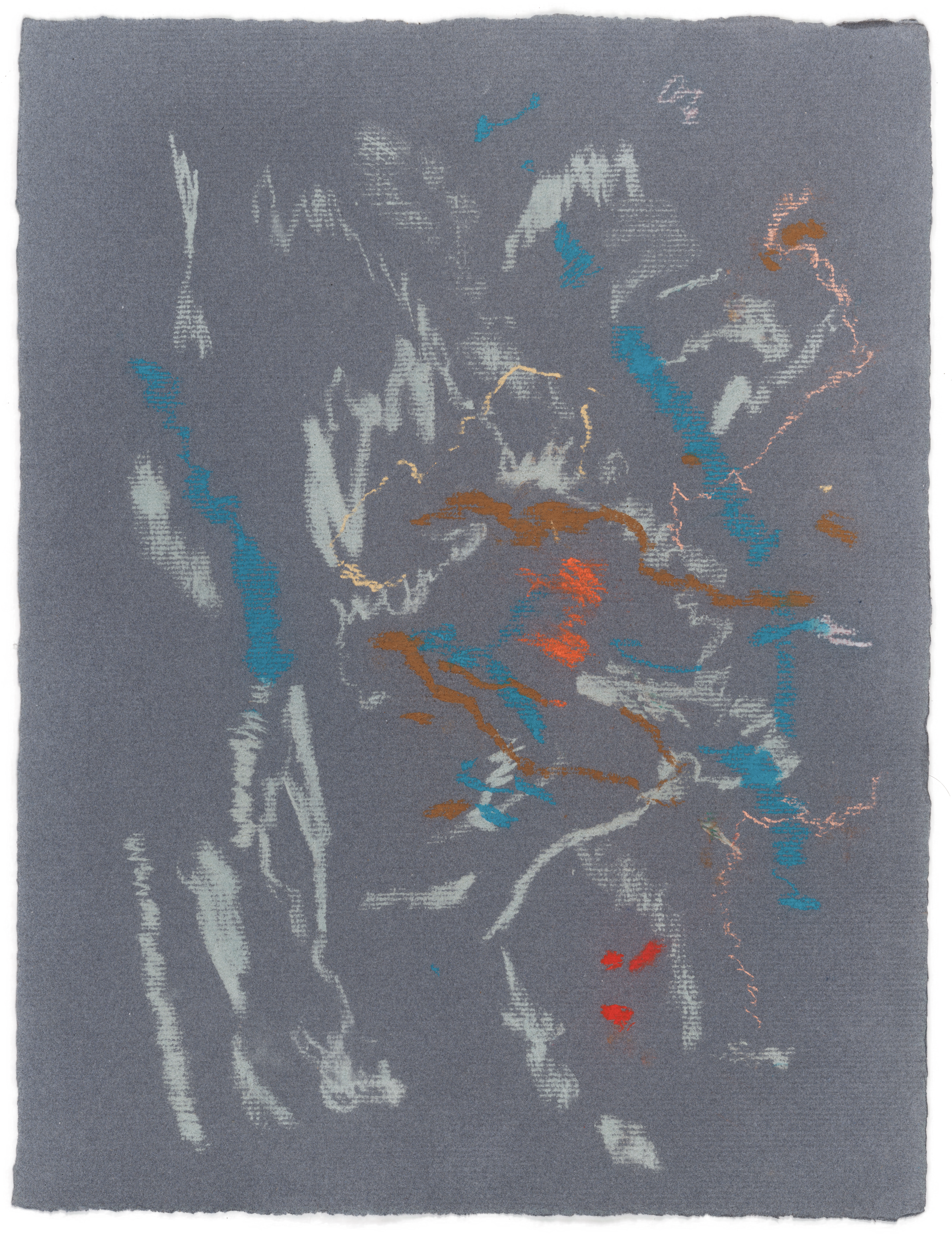 Body Drawing 103 — (2024) — mixed media on paper — 58 x 78 cm