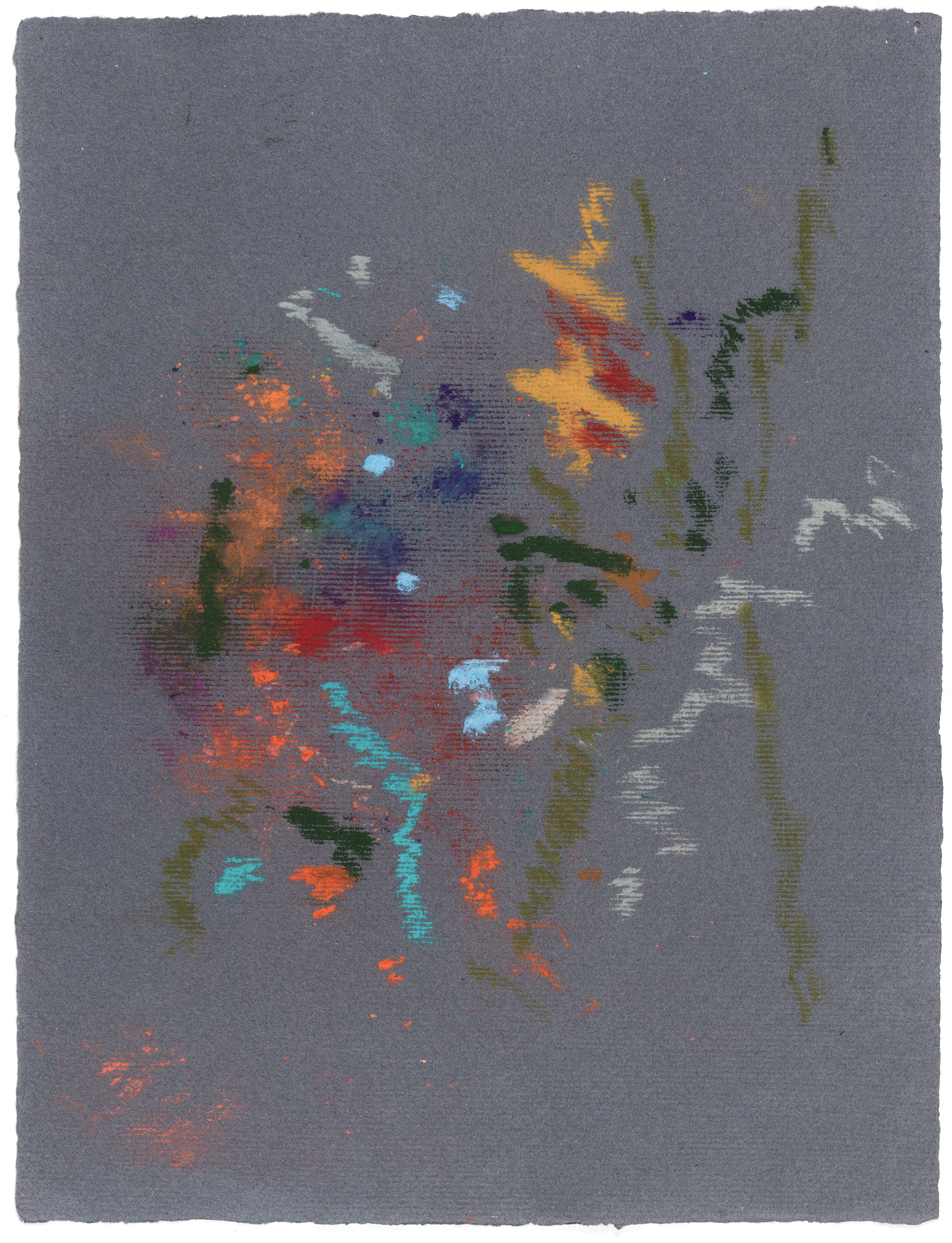 Body Drawing 104 — (2024) — mixed media on paper — 58 x 78 cm