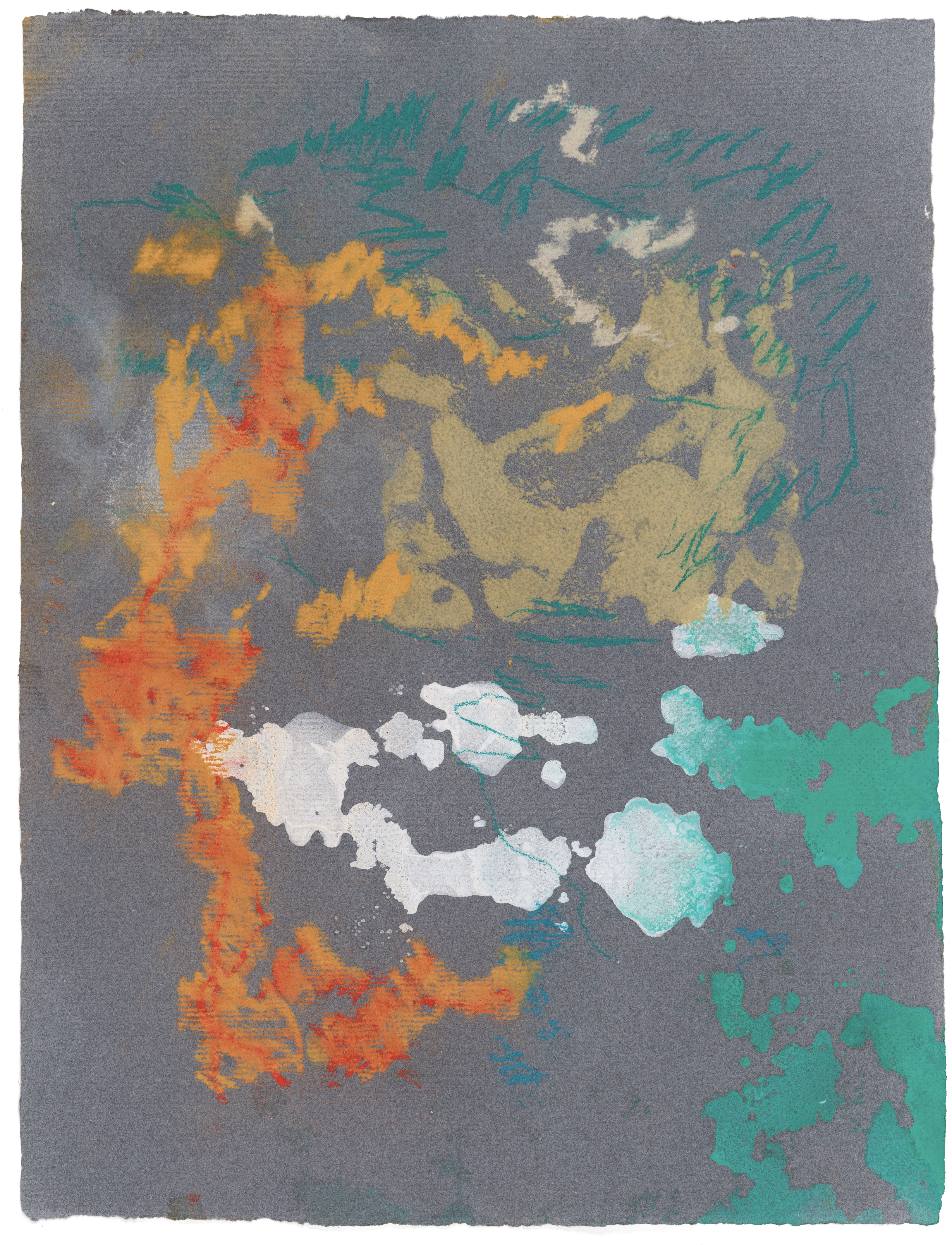 Body Drawing 107 — (2024) — mixed media on paper — 58 x 78 cm