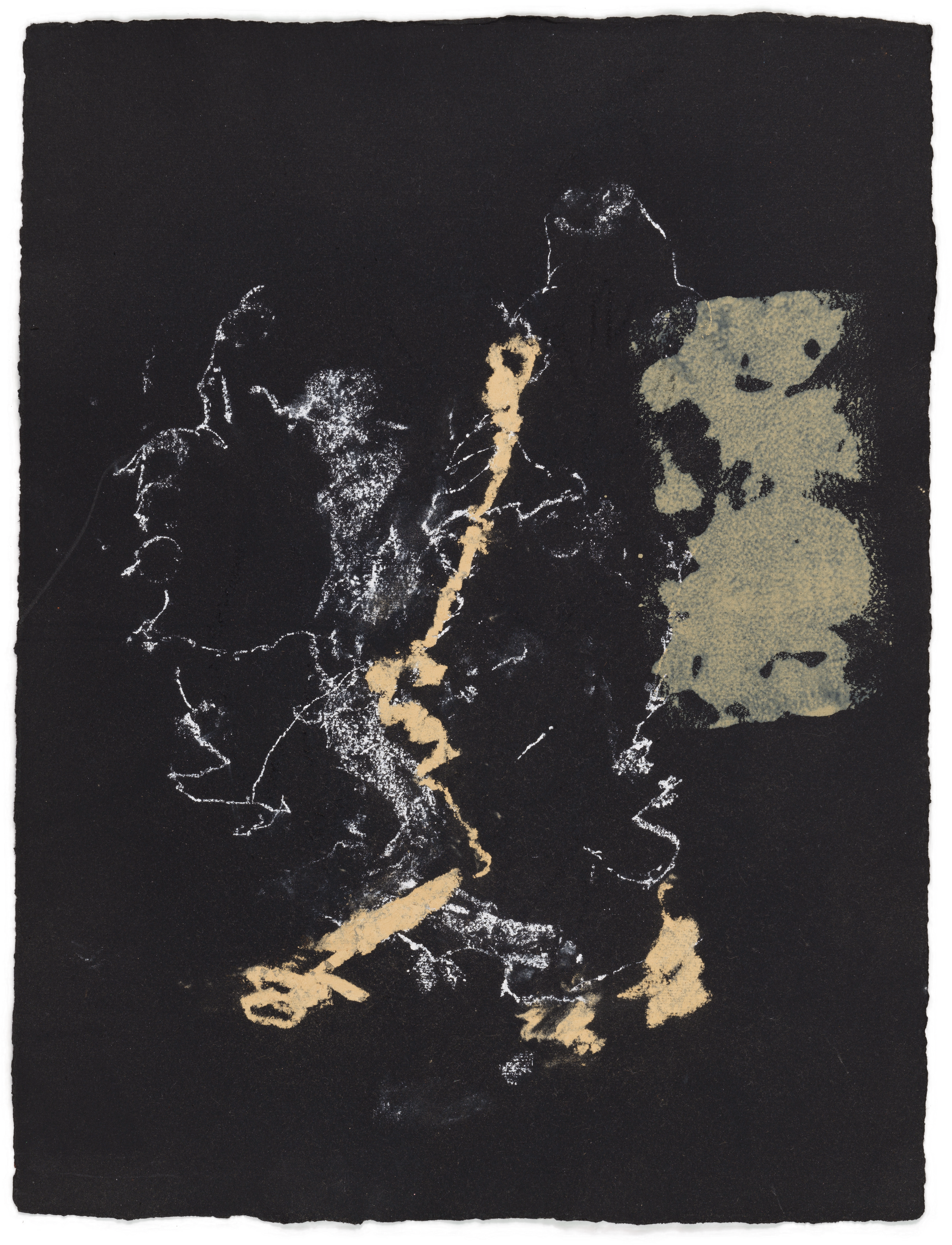 Body Drawing 115 — (2024) — mixed media on paper — 58 x 78 cm