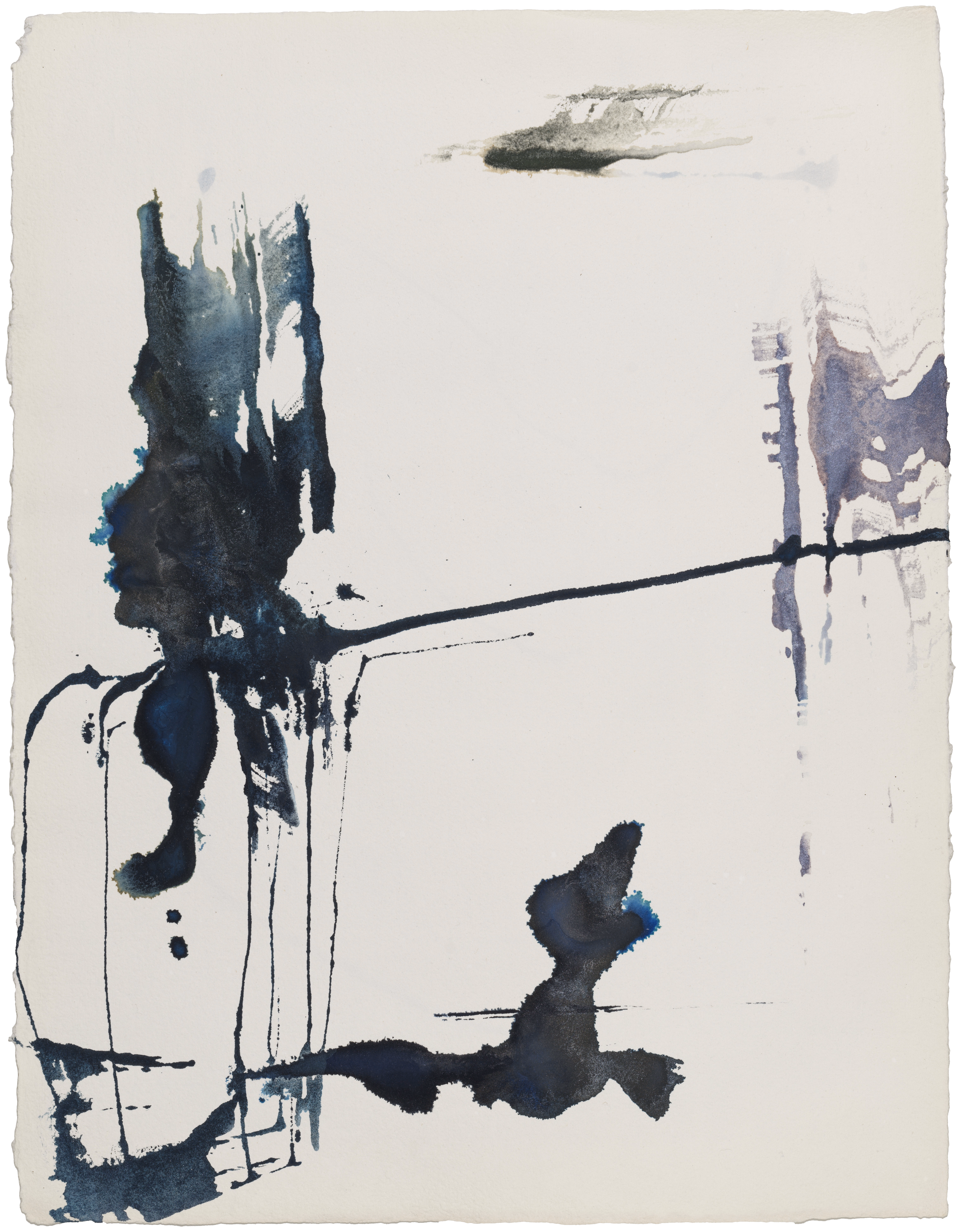 Body Drawing 138 — (2025) — water colour on paper — 58 x 78 cm