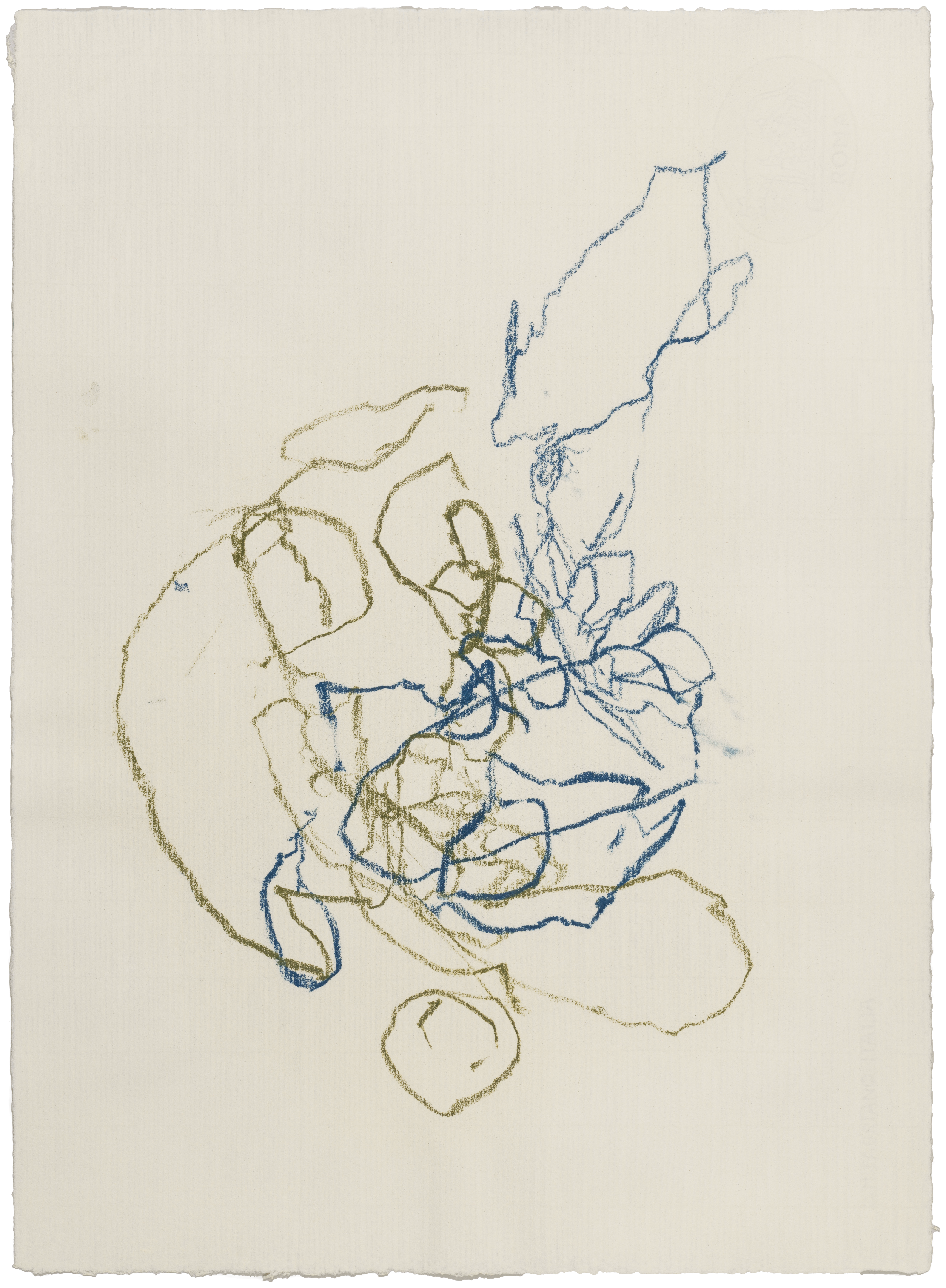 Body Drawing 144 — (2025) — pigmented graphite on paper — 58 x 78 cm