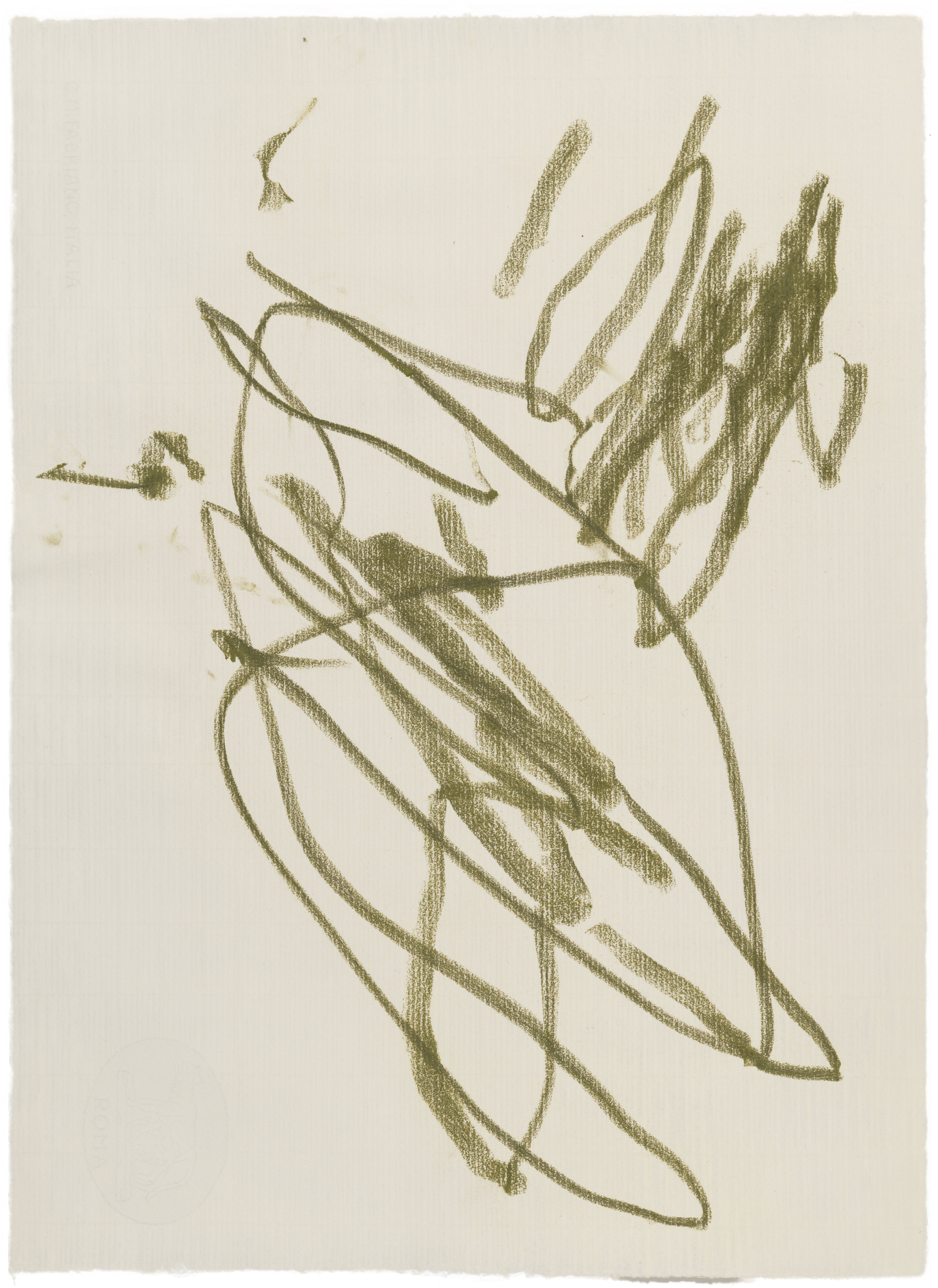 Body Drawing 163 — (2025) — pigmented graphite on paper — 58 x 78 cm