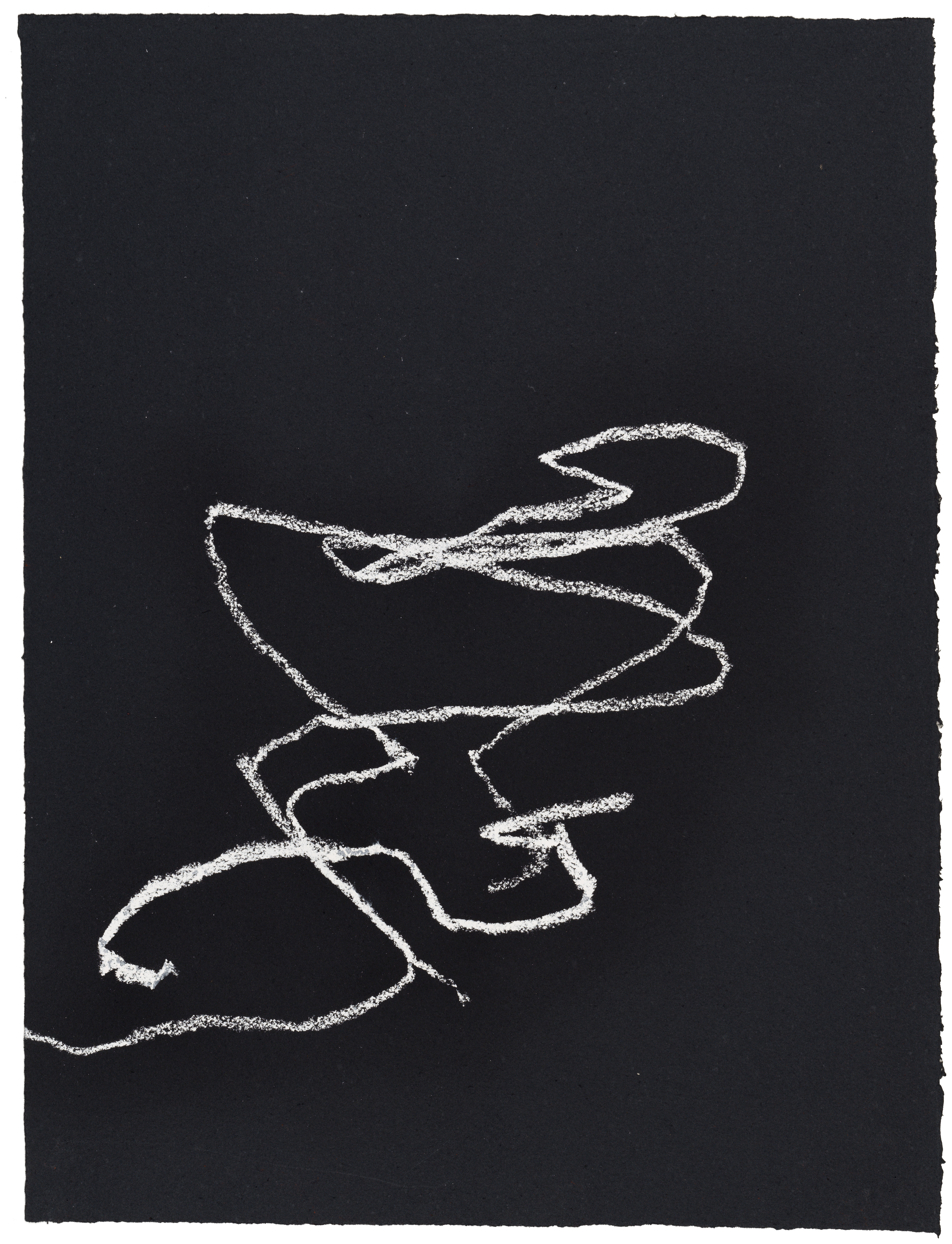 Body Drawing 25 — (2022) — pastel on paper — 58 x 78 cm