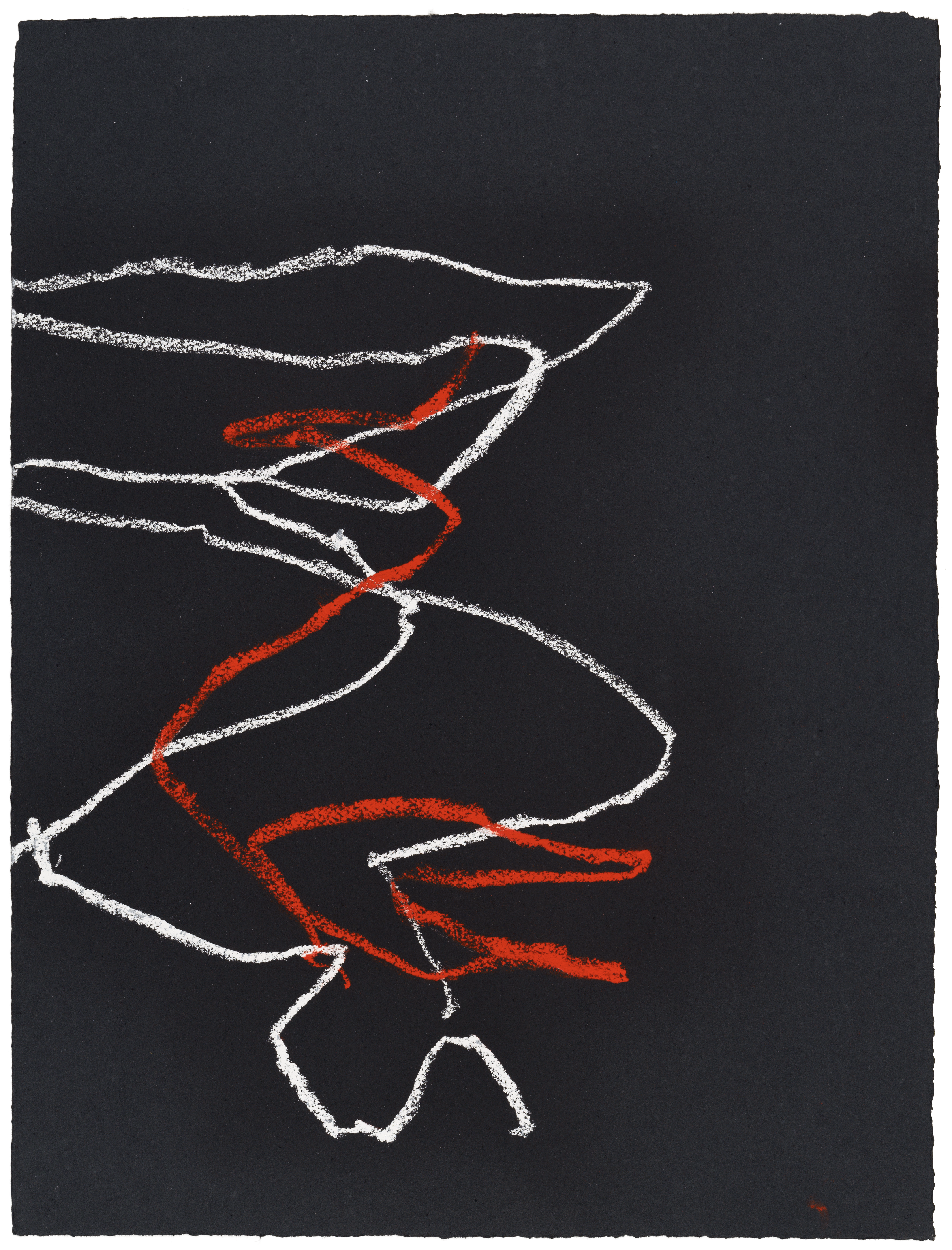 Body Drawing 27 — (2022) — pastel on paper — 58 x 78 cm