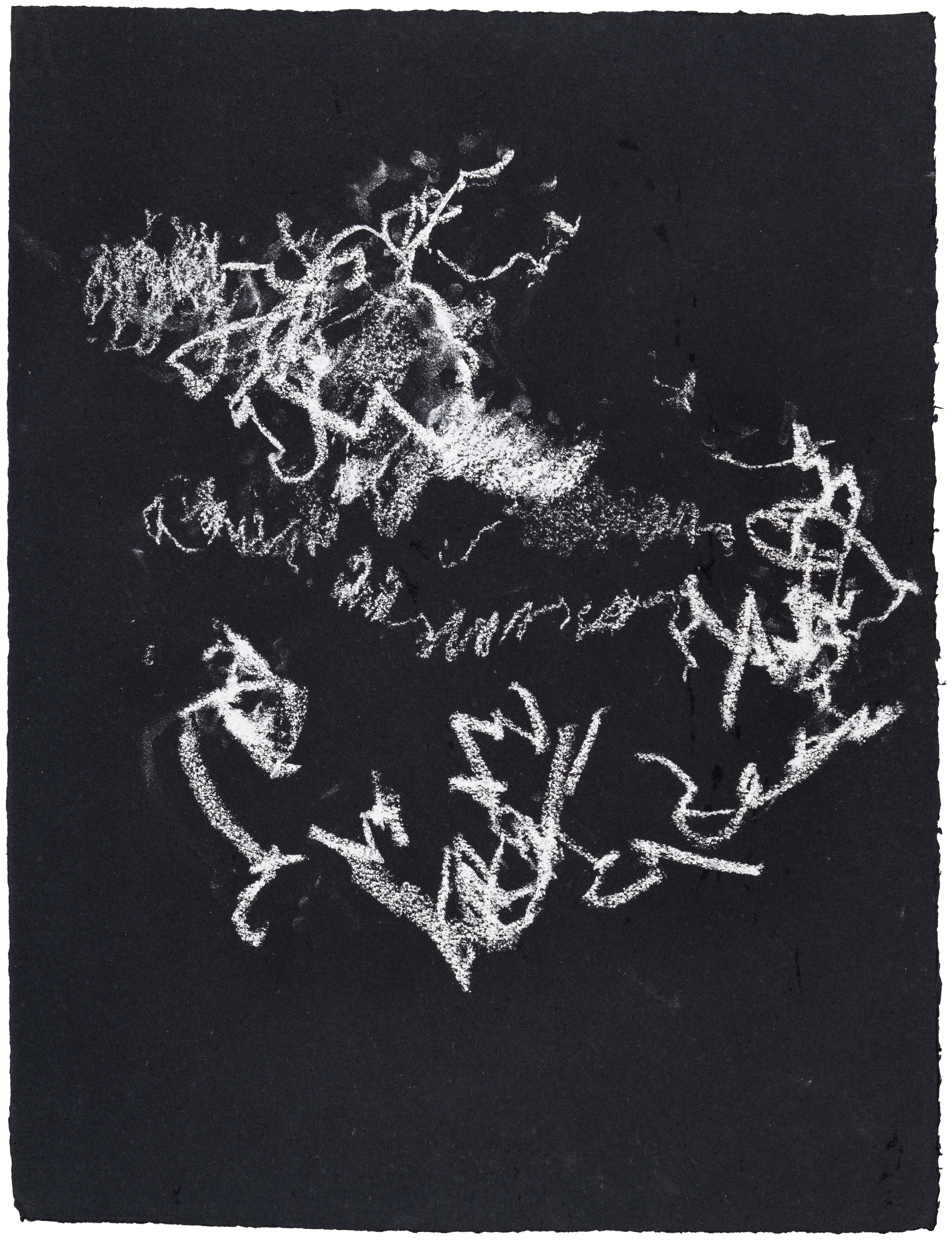 Body Drawing 44 — (2023) — pastel on paper — 58 x 78 cm