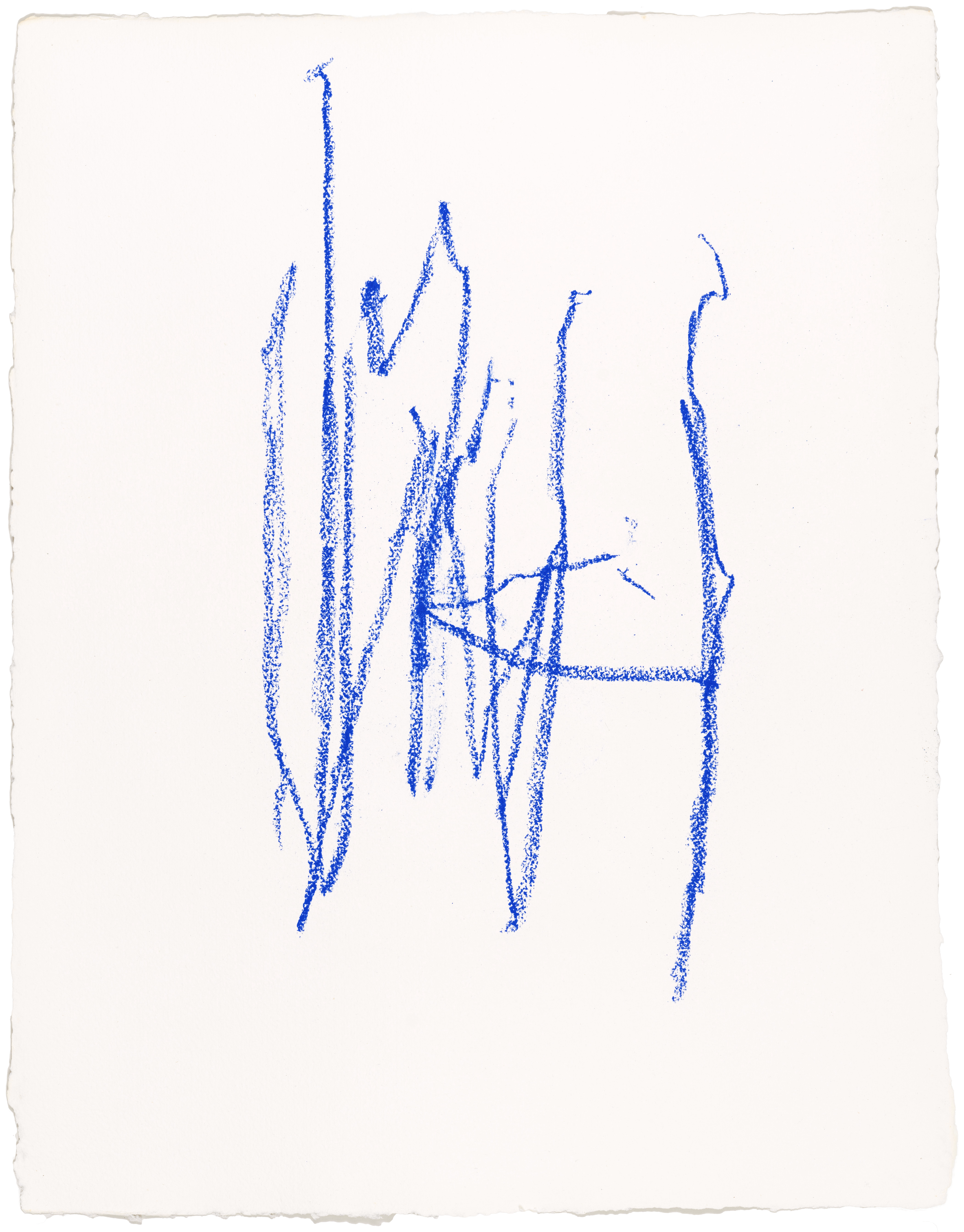 Body Drawing 81 — (2023) — pastel on paper — 58 x 78 cm