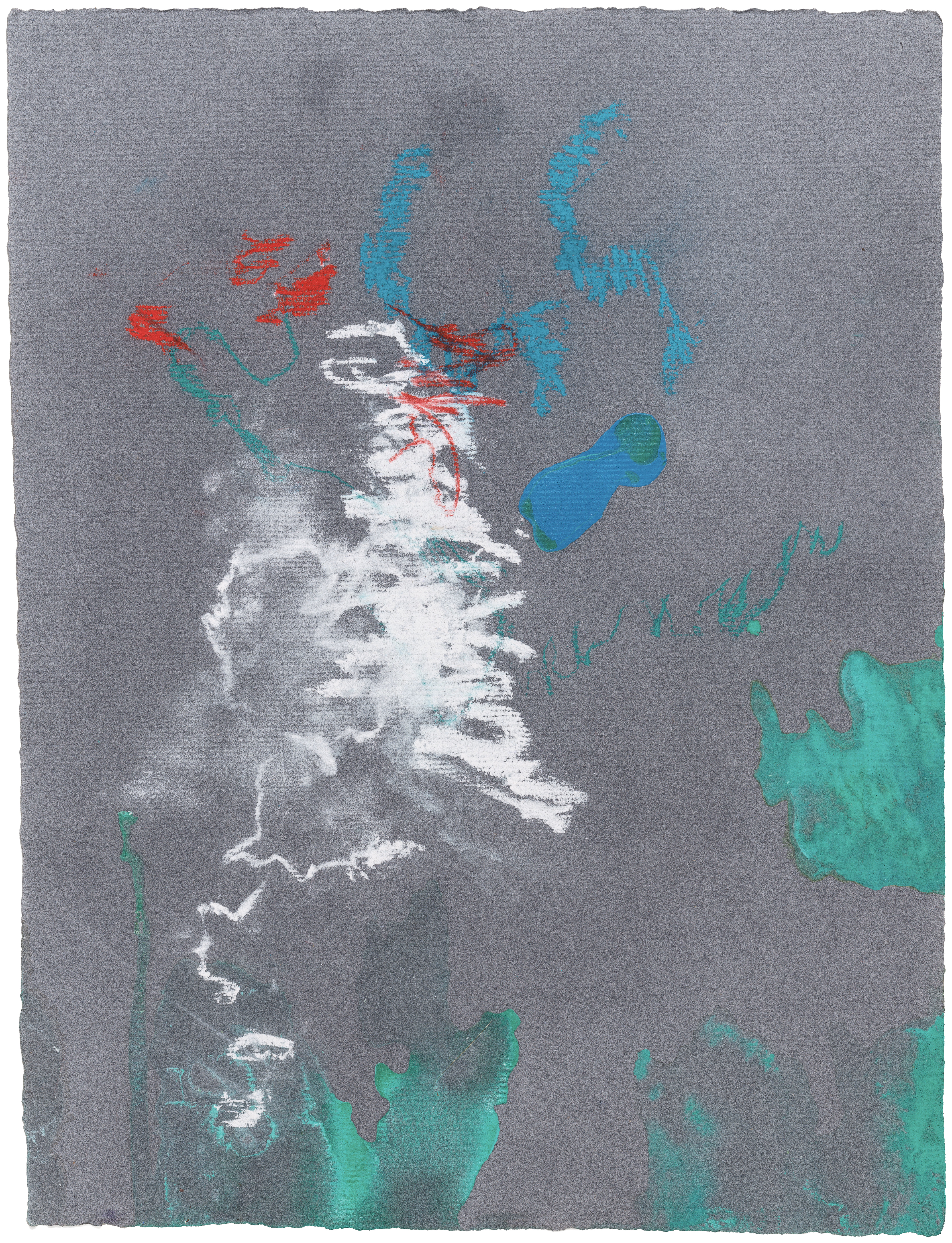 Body Drawing 99 — (2024) — mixed media on paper — 58 x 78 cm