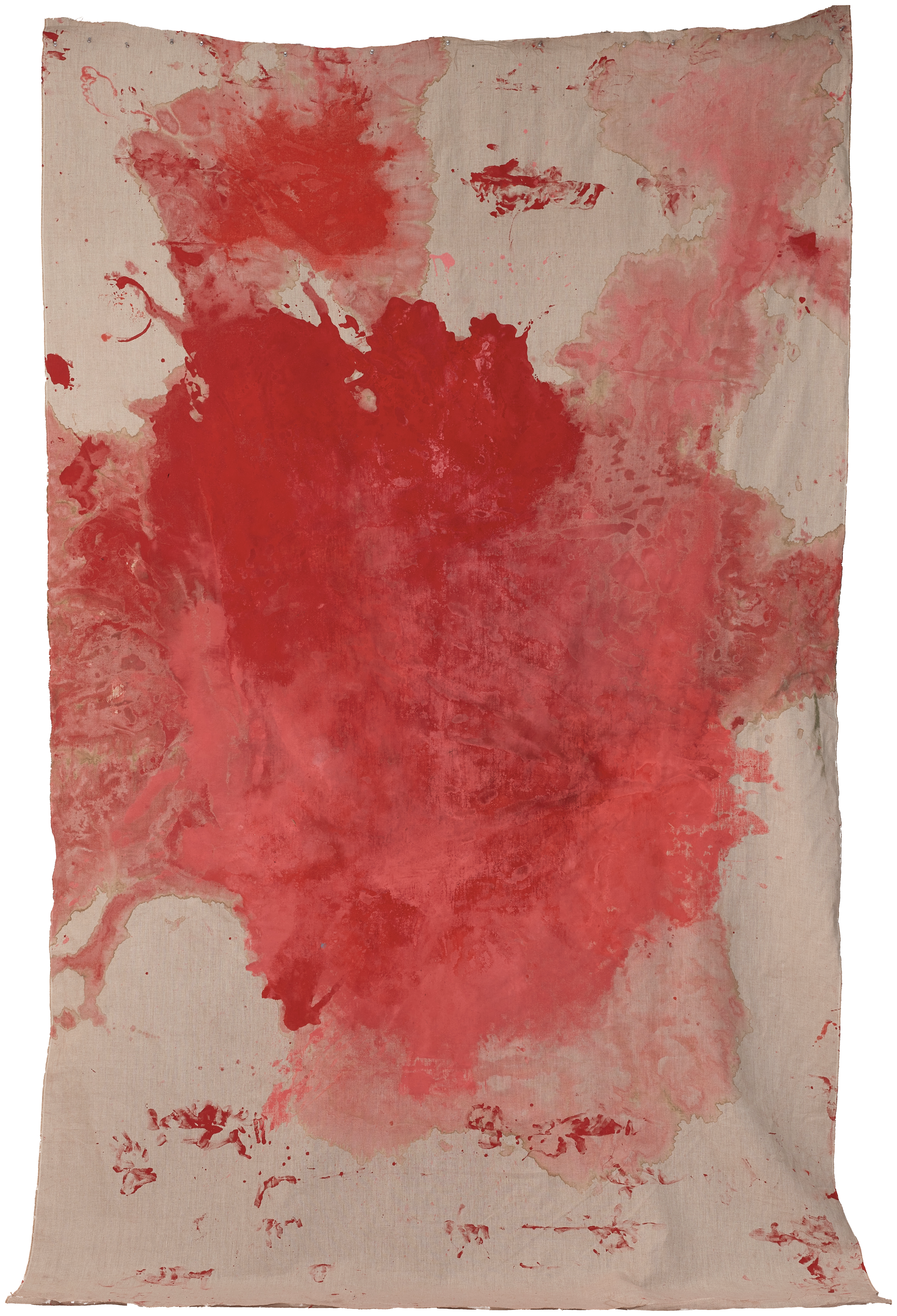 Body Painting 1 — (2022 - 2023) — acrylic, vinyl, and glue size on loomstate linen — 250 x 380 cm