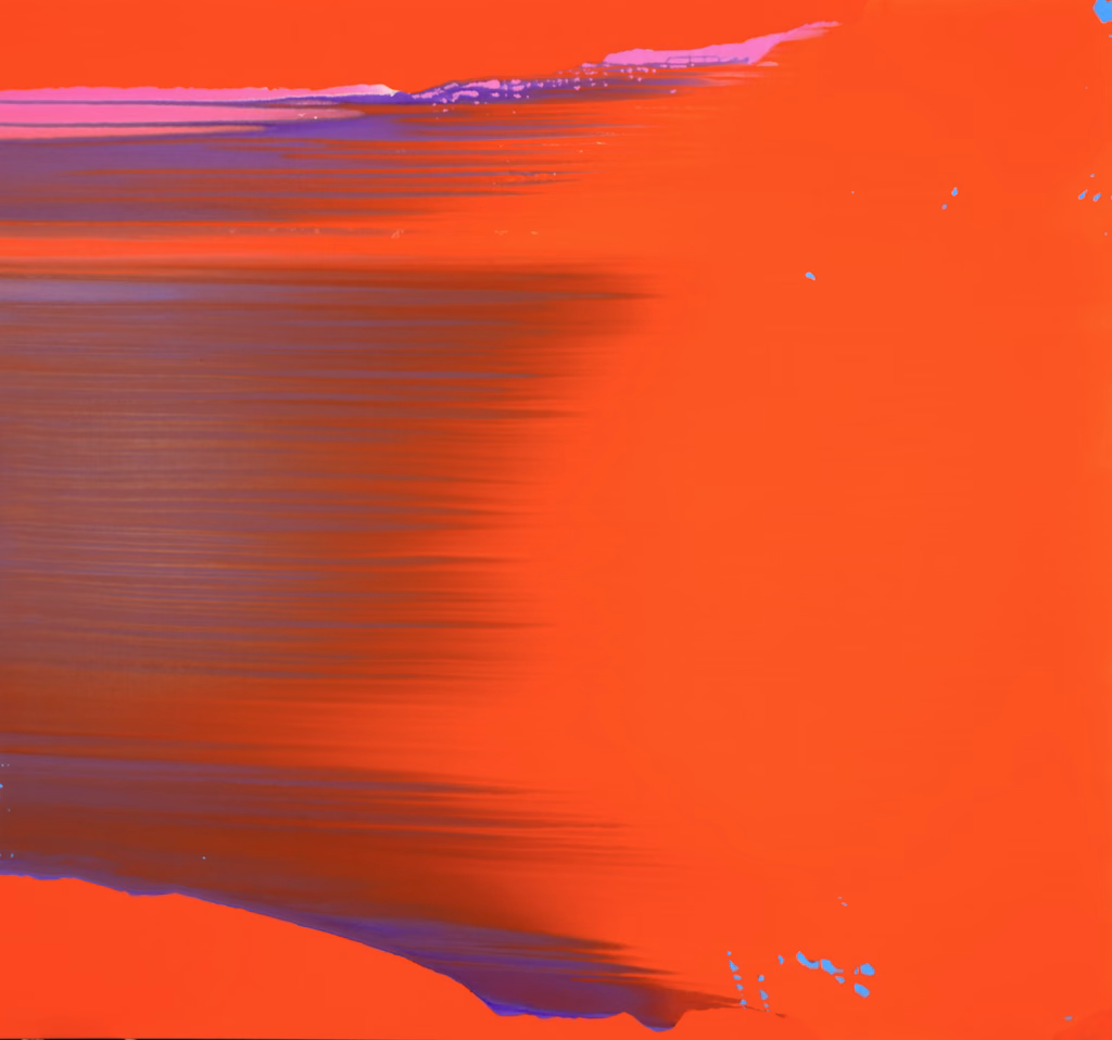 Cadmium Orange Painting
