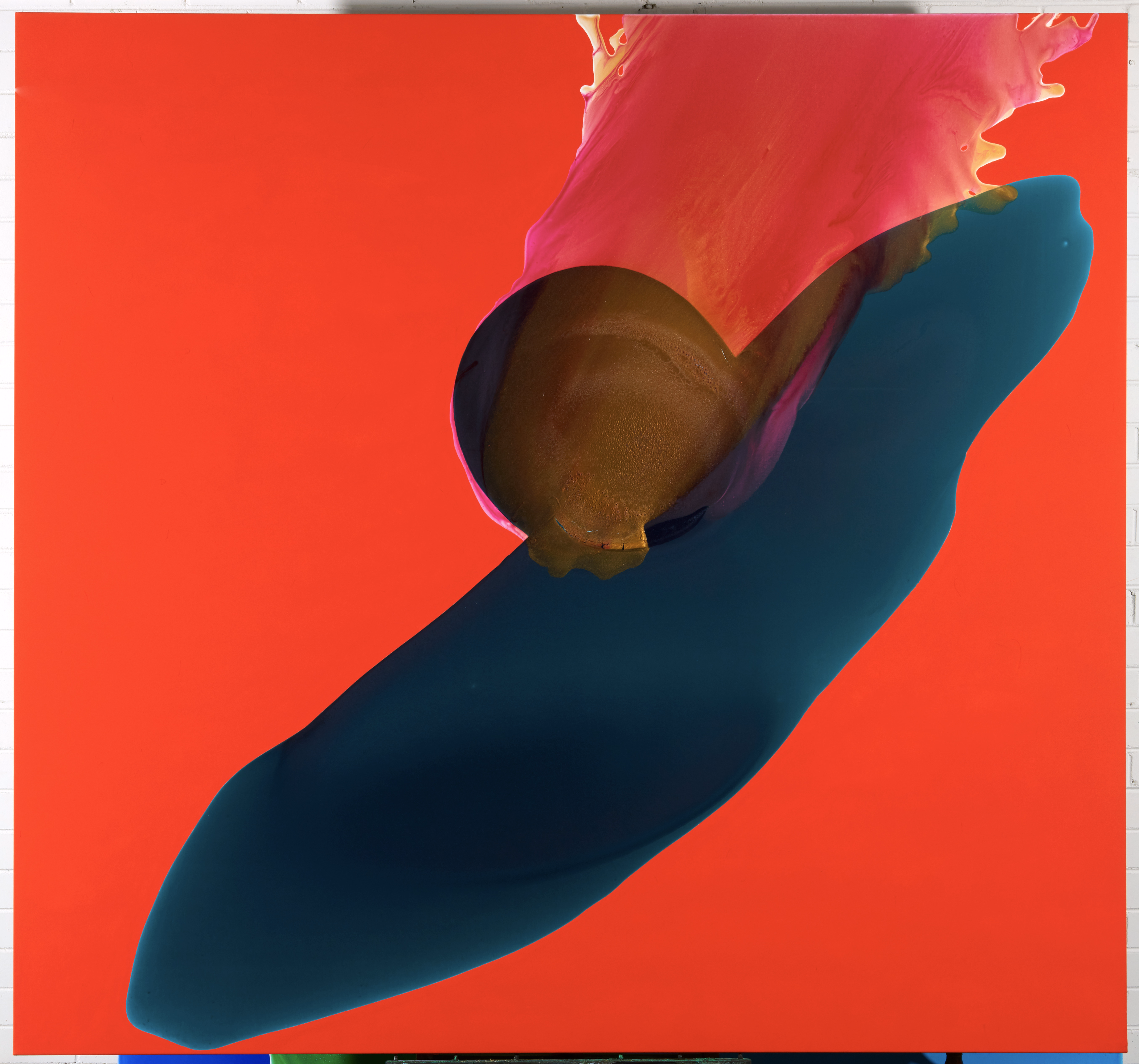 Lyric Poem — (2016 - 2018) — acrylic and vinyl on polyester — 214 x 198 cm