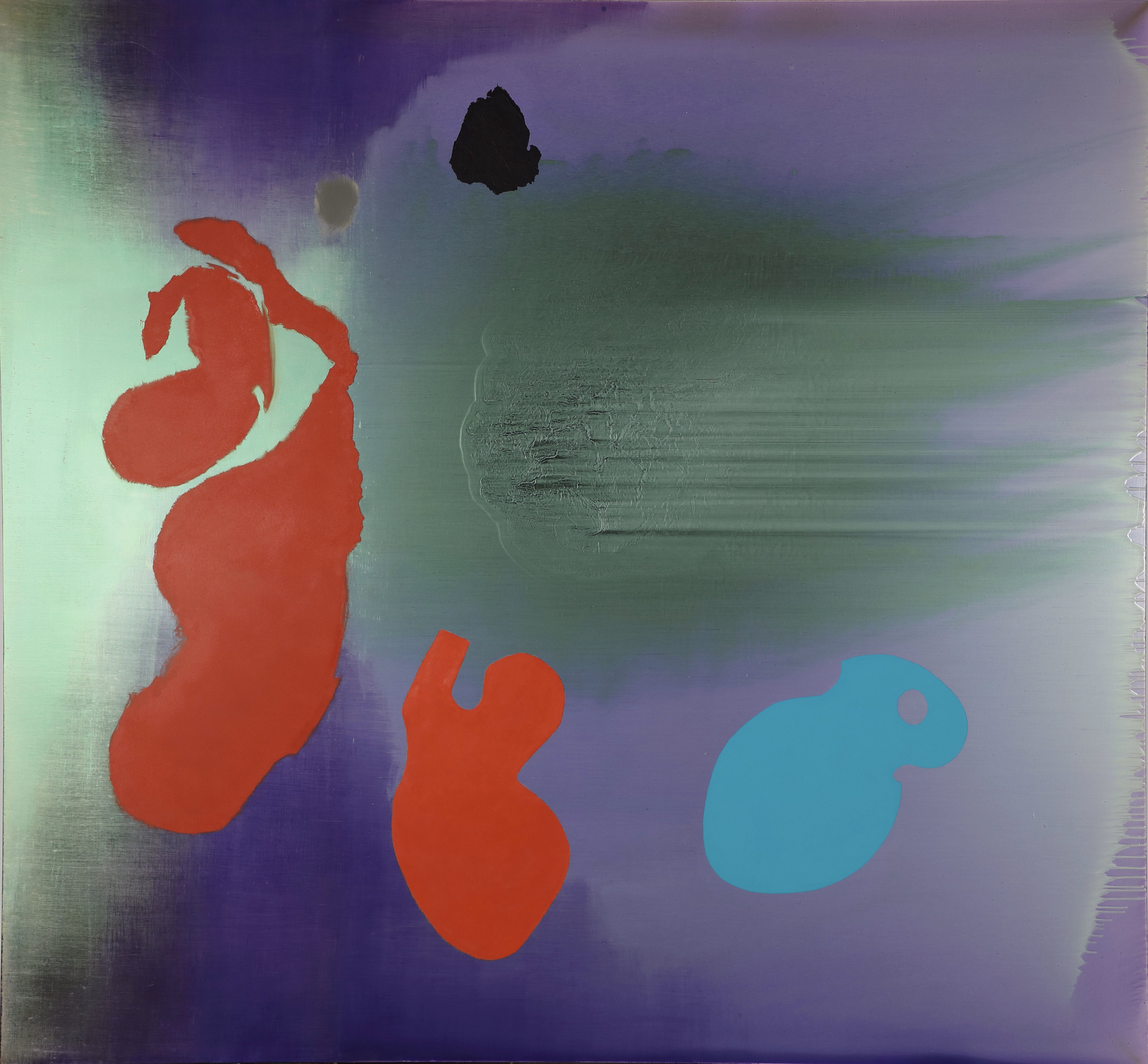 Manga of the Energies — (2013 - 2018) — oil and acrylic on polyester — 214 x 198 cm