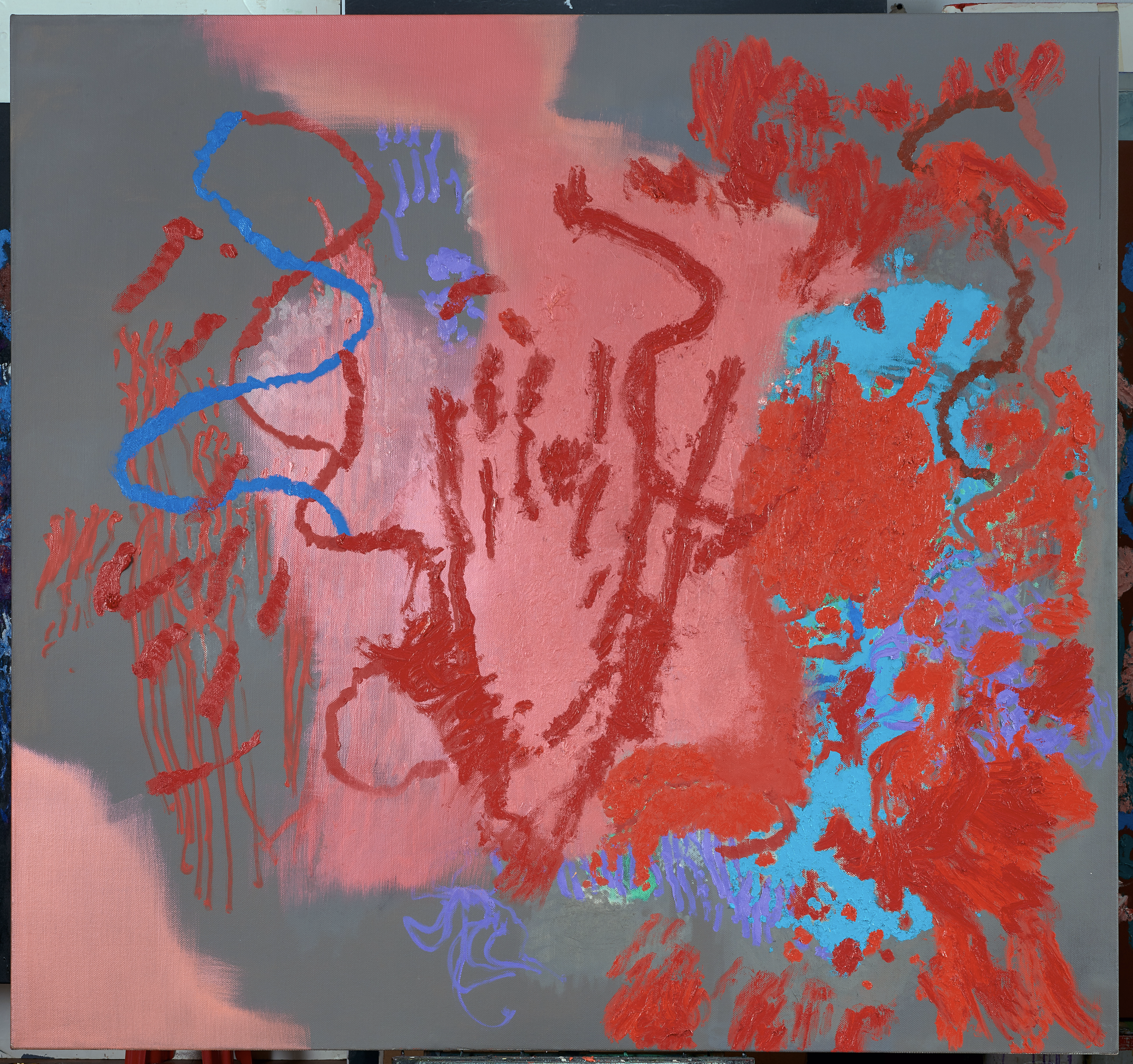 Painting 8 — (2017 - 2023) — oil on linen — 214 x 198 cm