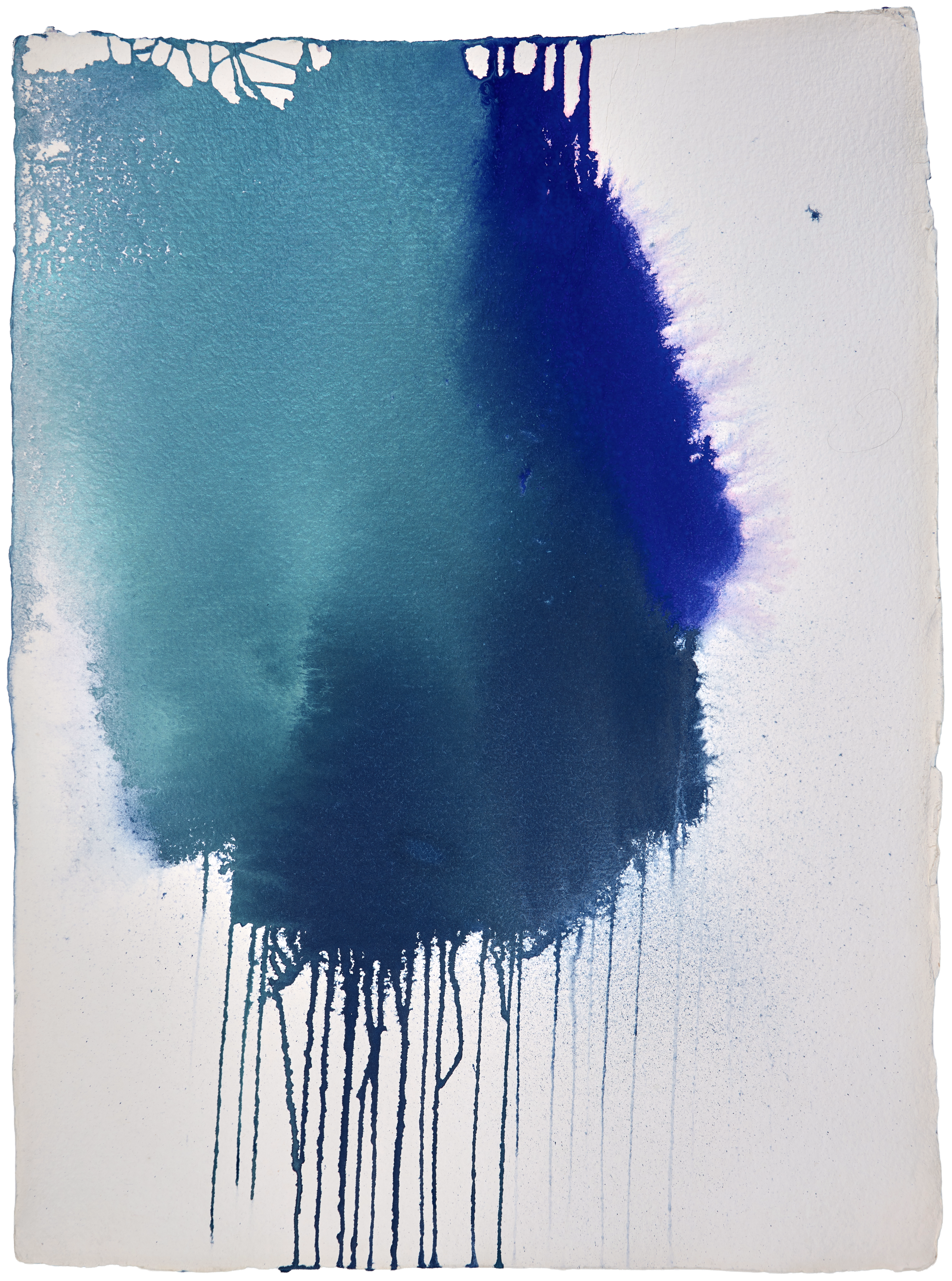 Symbolismus Malerei #1 — (2020) — watercolour on handmade cotton paper — 56 x 72 cm