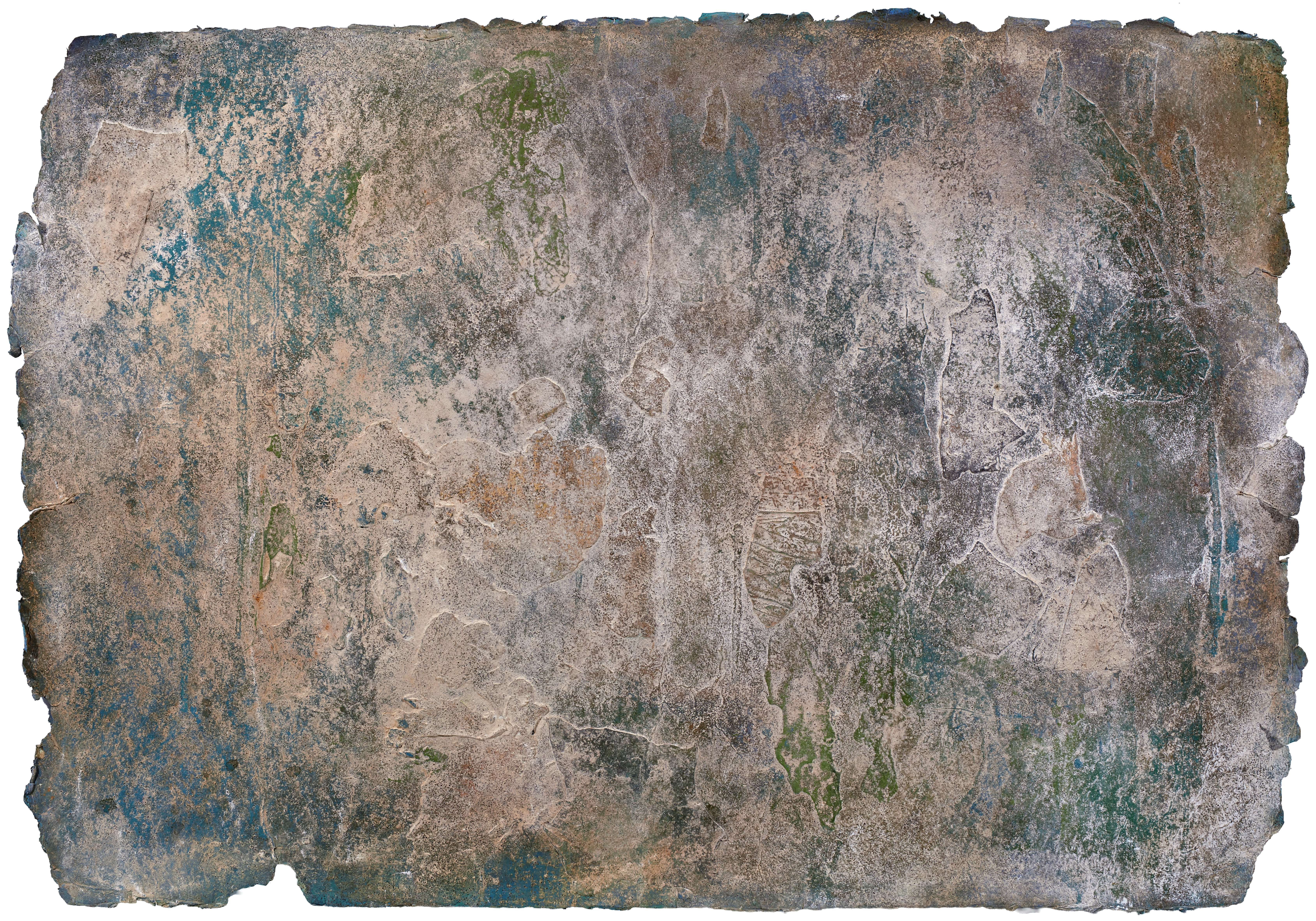 Chinese Painting — (2003) — mixed media on handmade paper — 76 x 56 cm