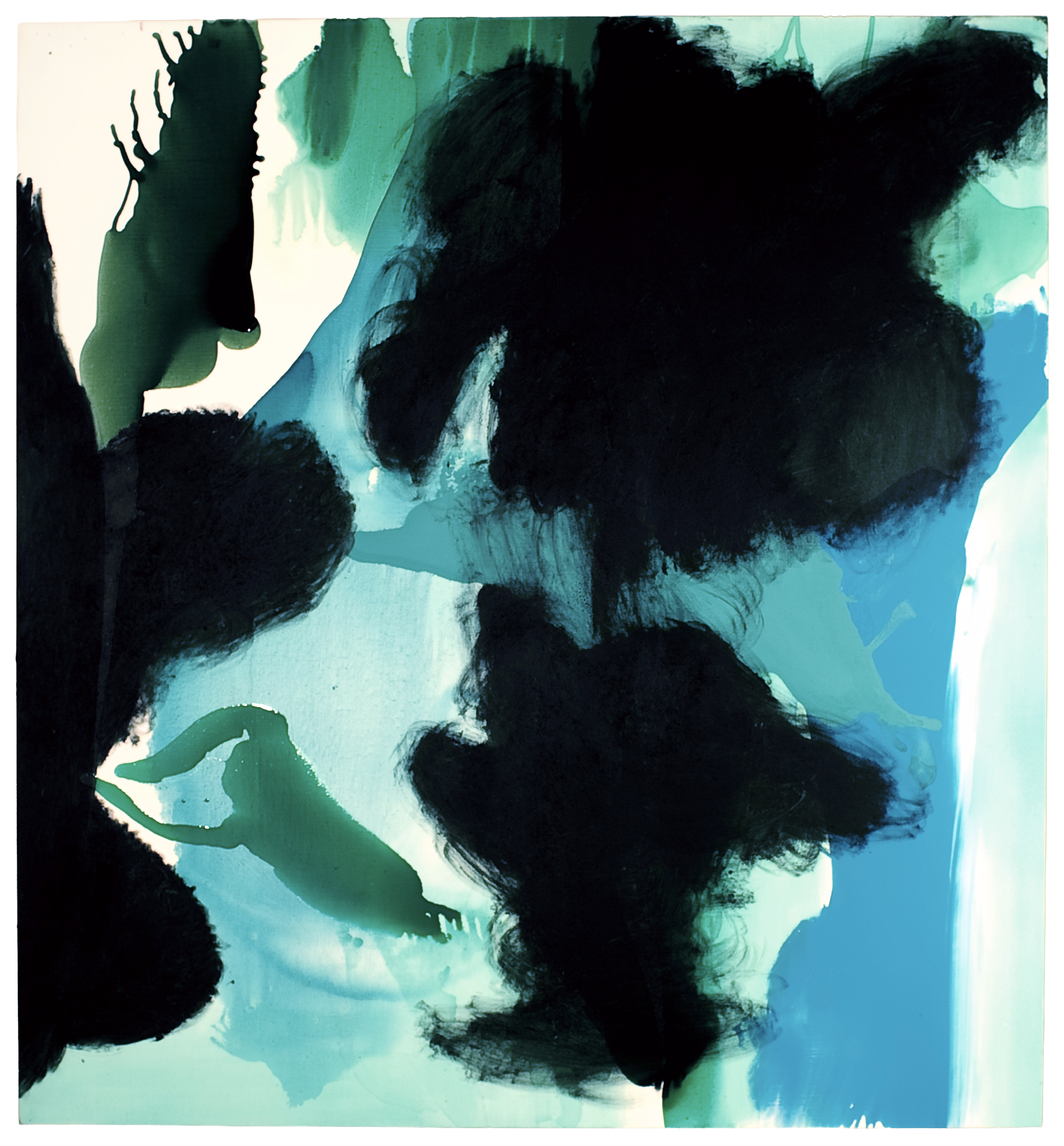 Chinese Painting — (2008) — mixed media and acrylic ground on linen — 198 x 214 cm