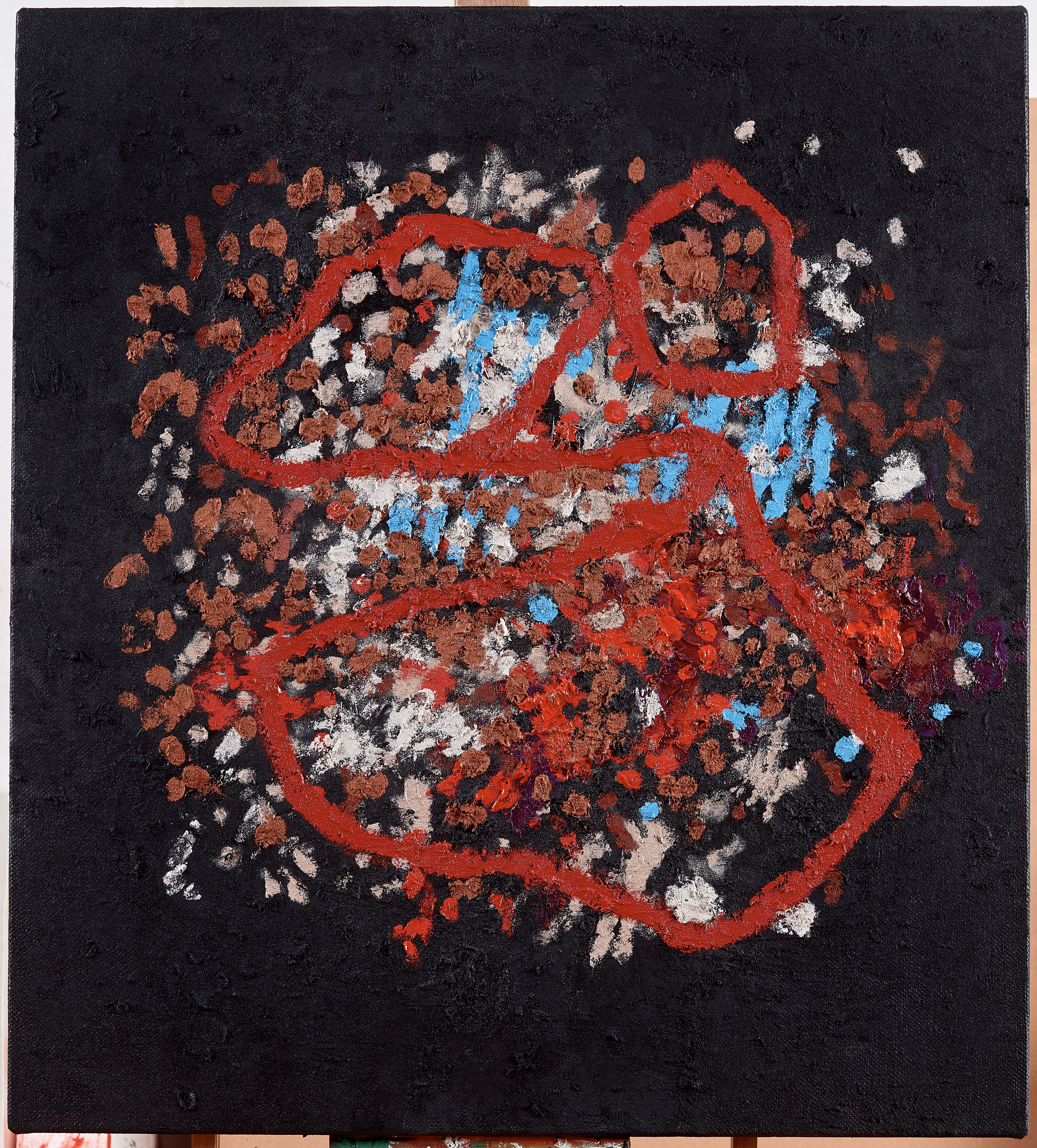 Emblem 1 — (2012 - 2022) — oil on linen — 92 x 102 cm