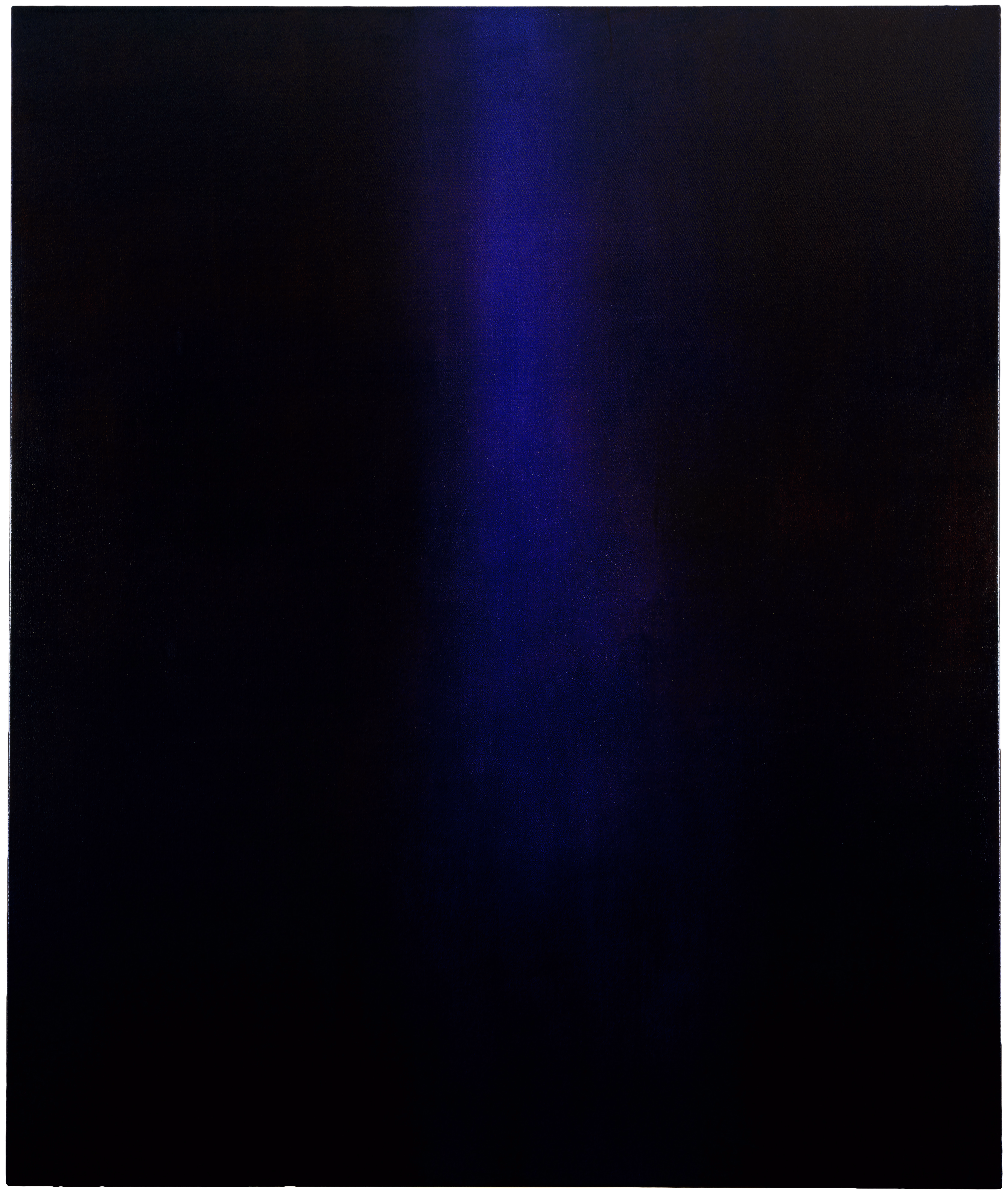 For the Blue Flash — (1997) — oil on linen — 99 x 124 cm