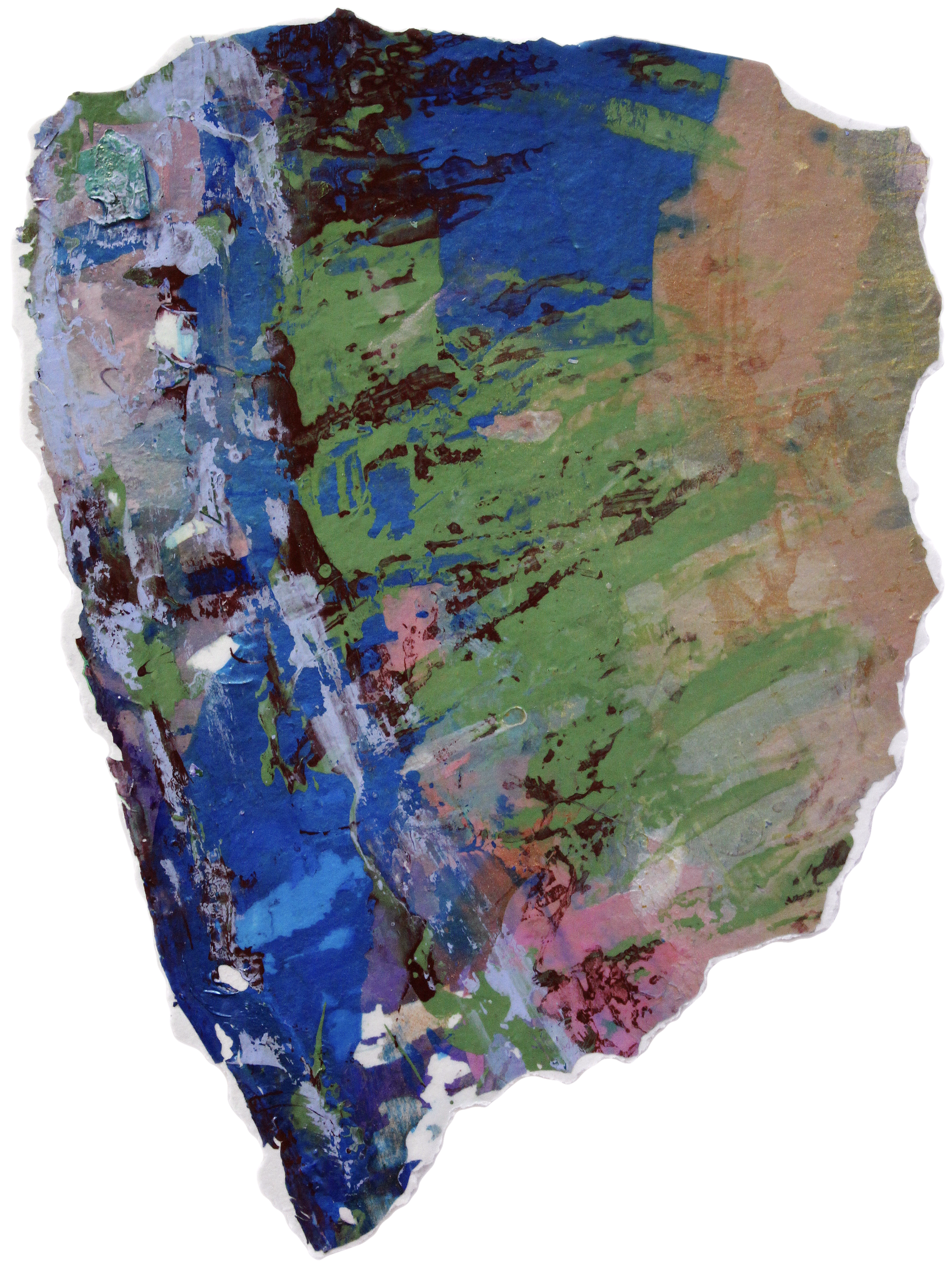 Fragment 1 — (2011 - 2013) — acrylic on paper — 20 x 28 cm