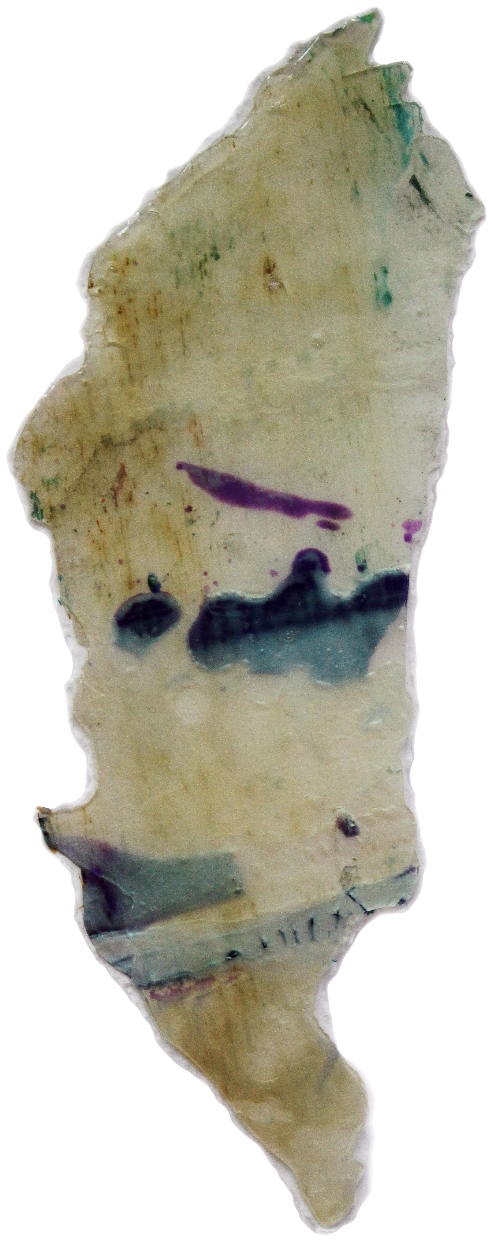Fragment 6 — (2011 - 2013) — acrylic on paper — 20 x 28 cm