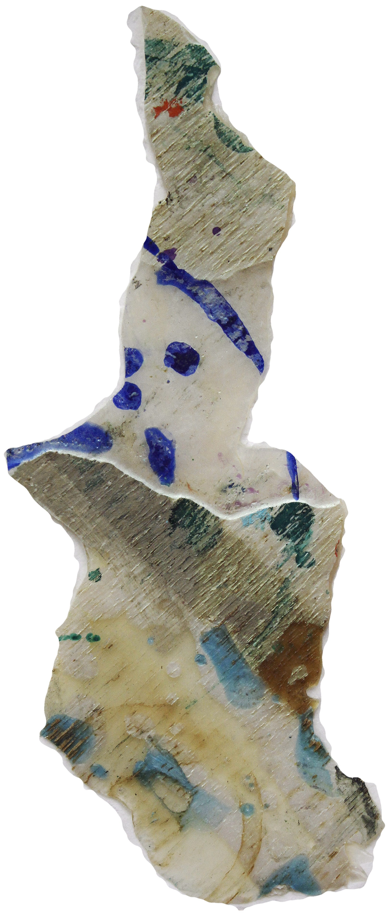 Fragment 8 — (2011 - 2013) — acrylic on paper — 20 x 28 cm