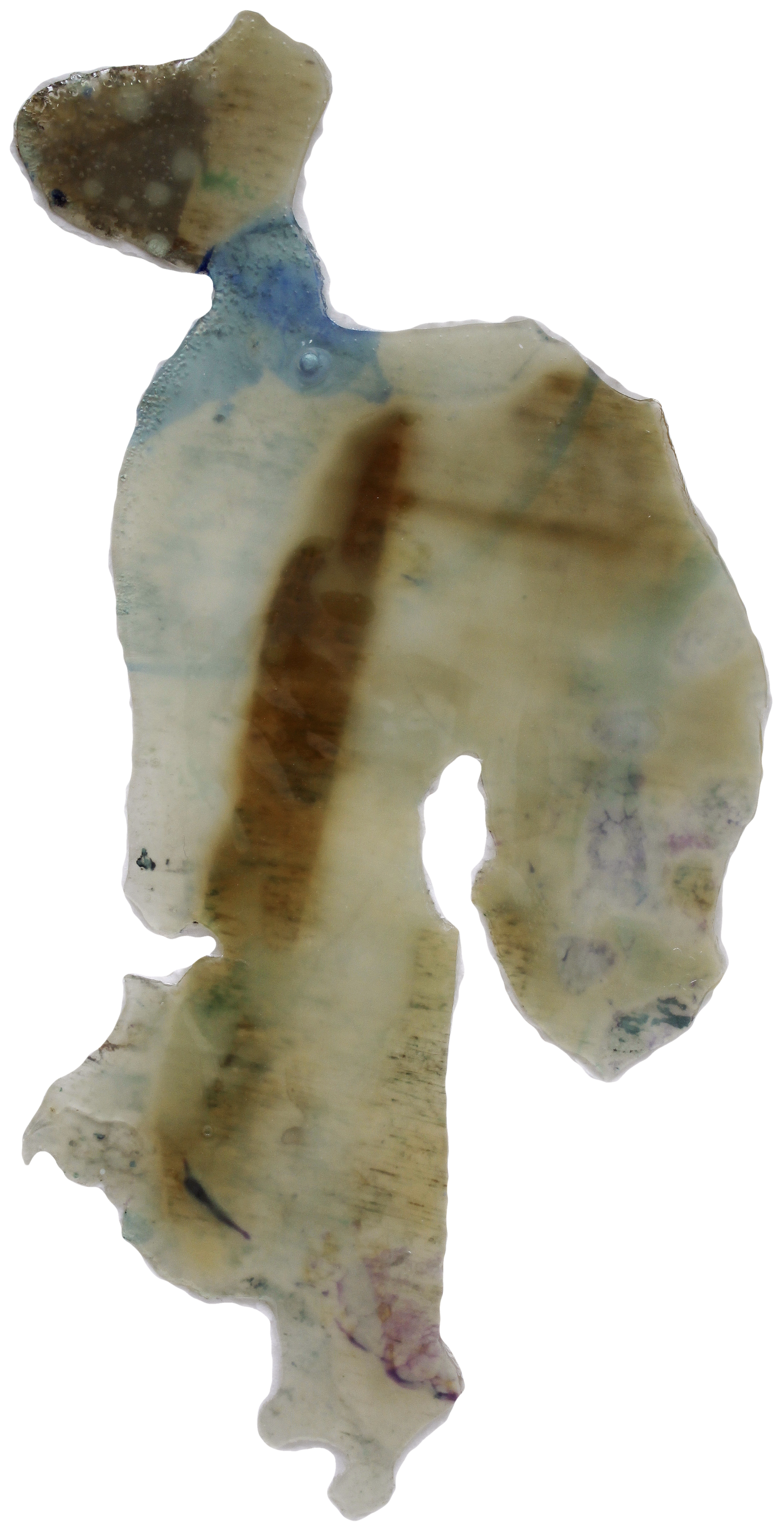 Fragment 9 — (2011 - 2013) — acrylic on paper — 20 x 28 cm