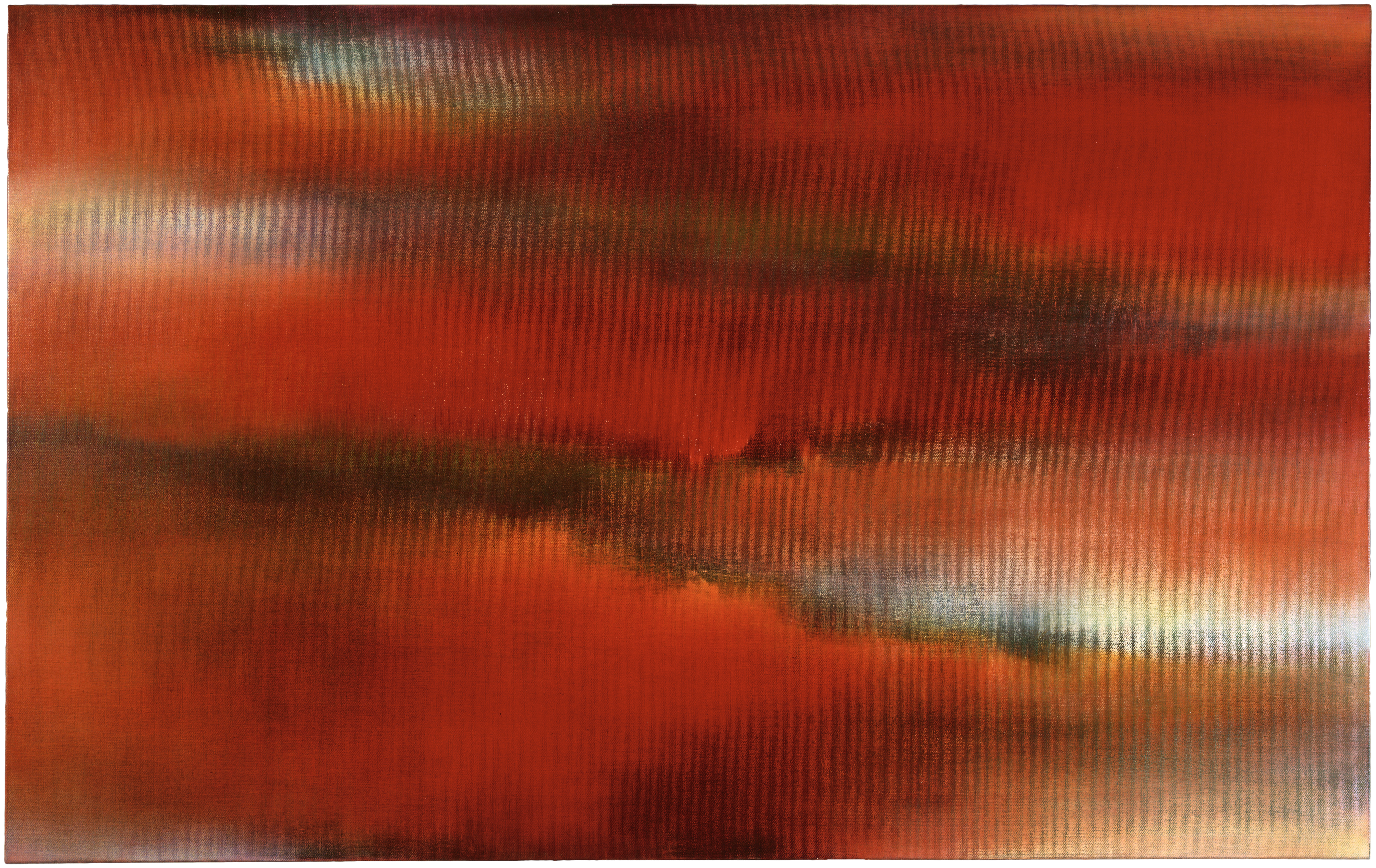 Mists — (1999) — oil on linen — 244 x 152 cm