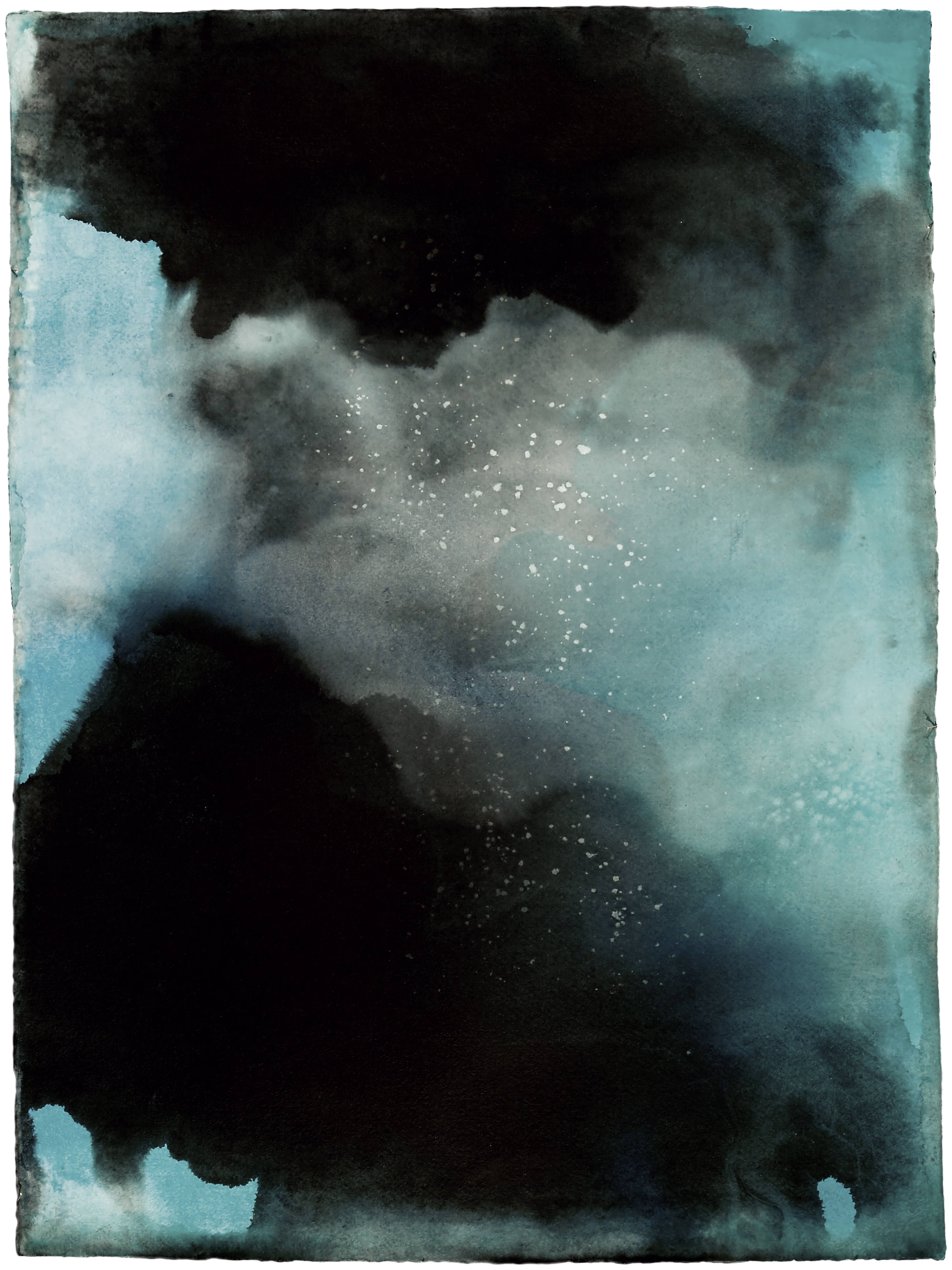 Mountain — (2005 - 2006) — watercolour and ink on paper — 56 x 76 cm