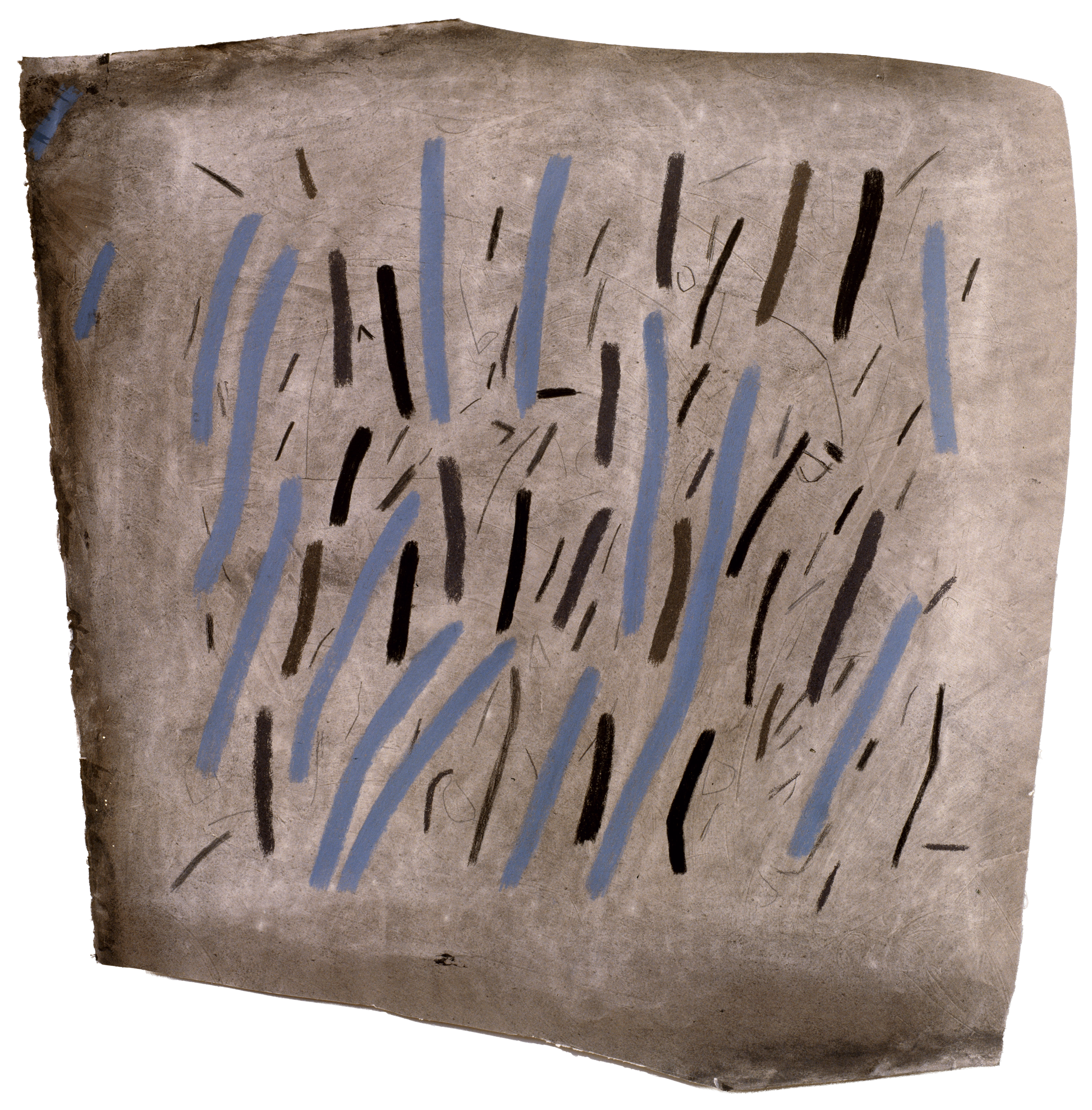 Painting — (1982 - 1985) — mixed media on paper — 75 x 85 cm