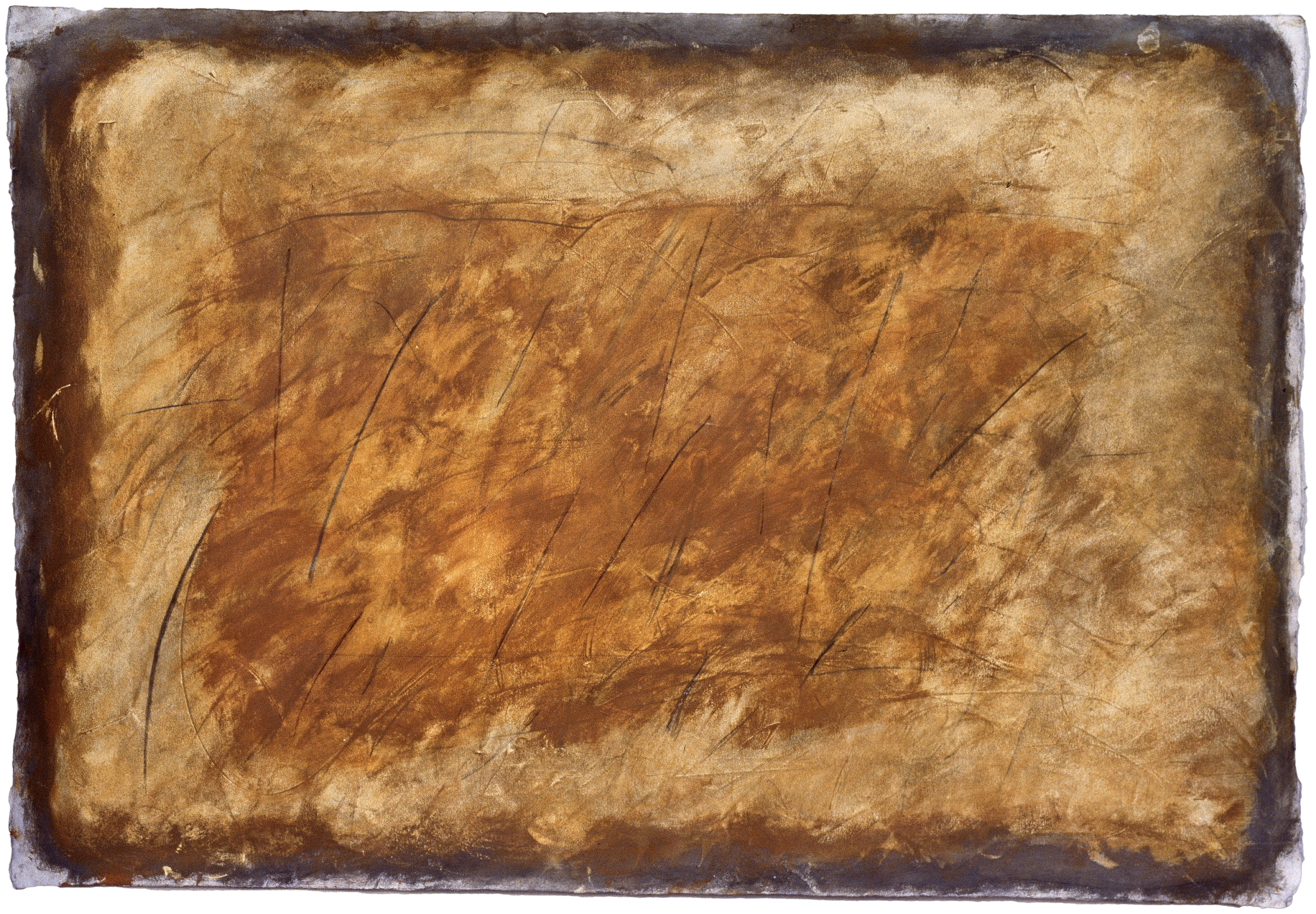 Painting 5 — (1984) — mixed media on paper — 76 x 56 cm