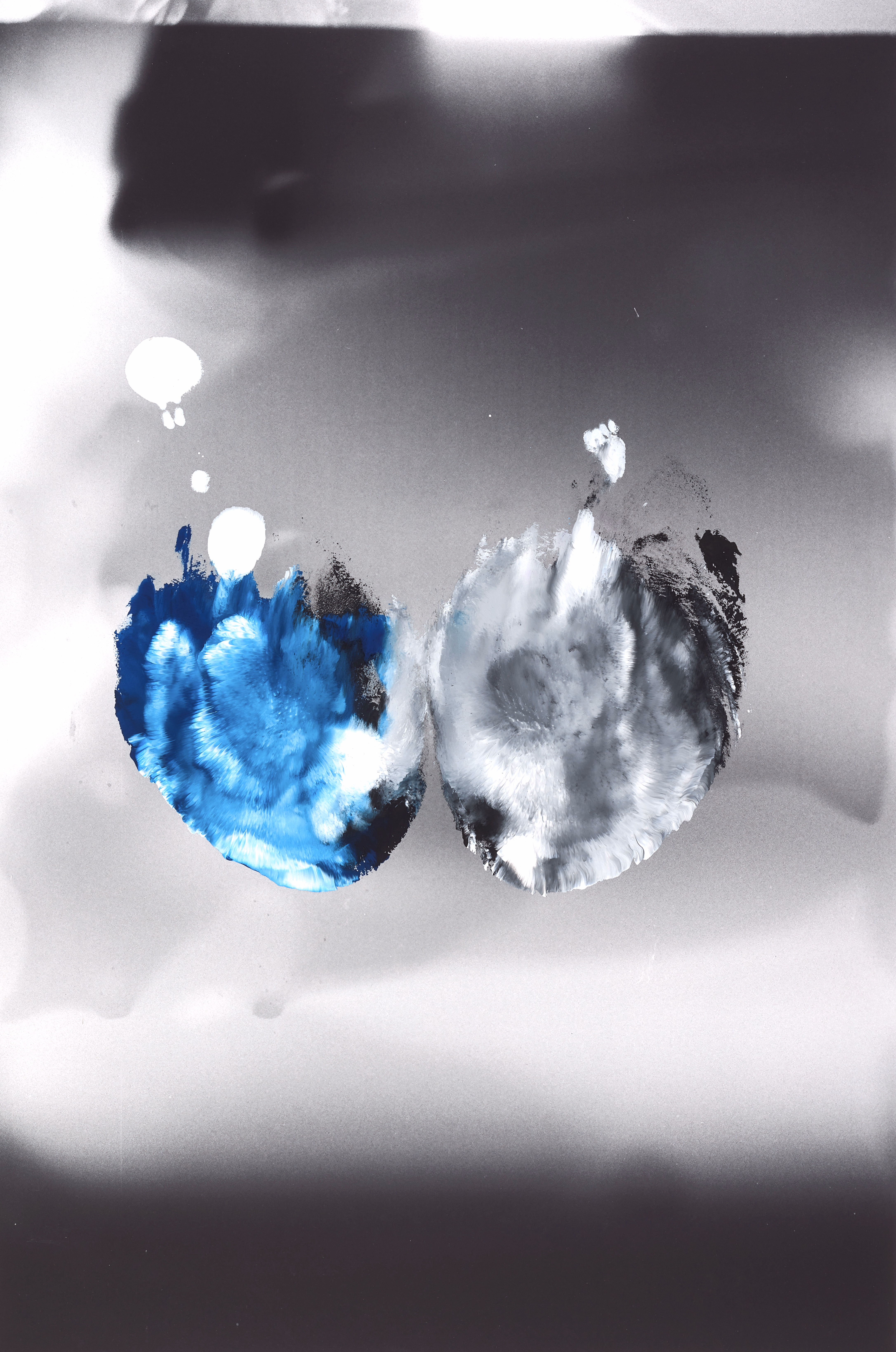 Painting on Photograph 7 — (2024) — mixed media on paper — 42 x 59 cm