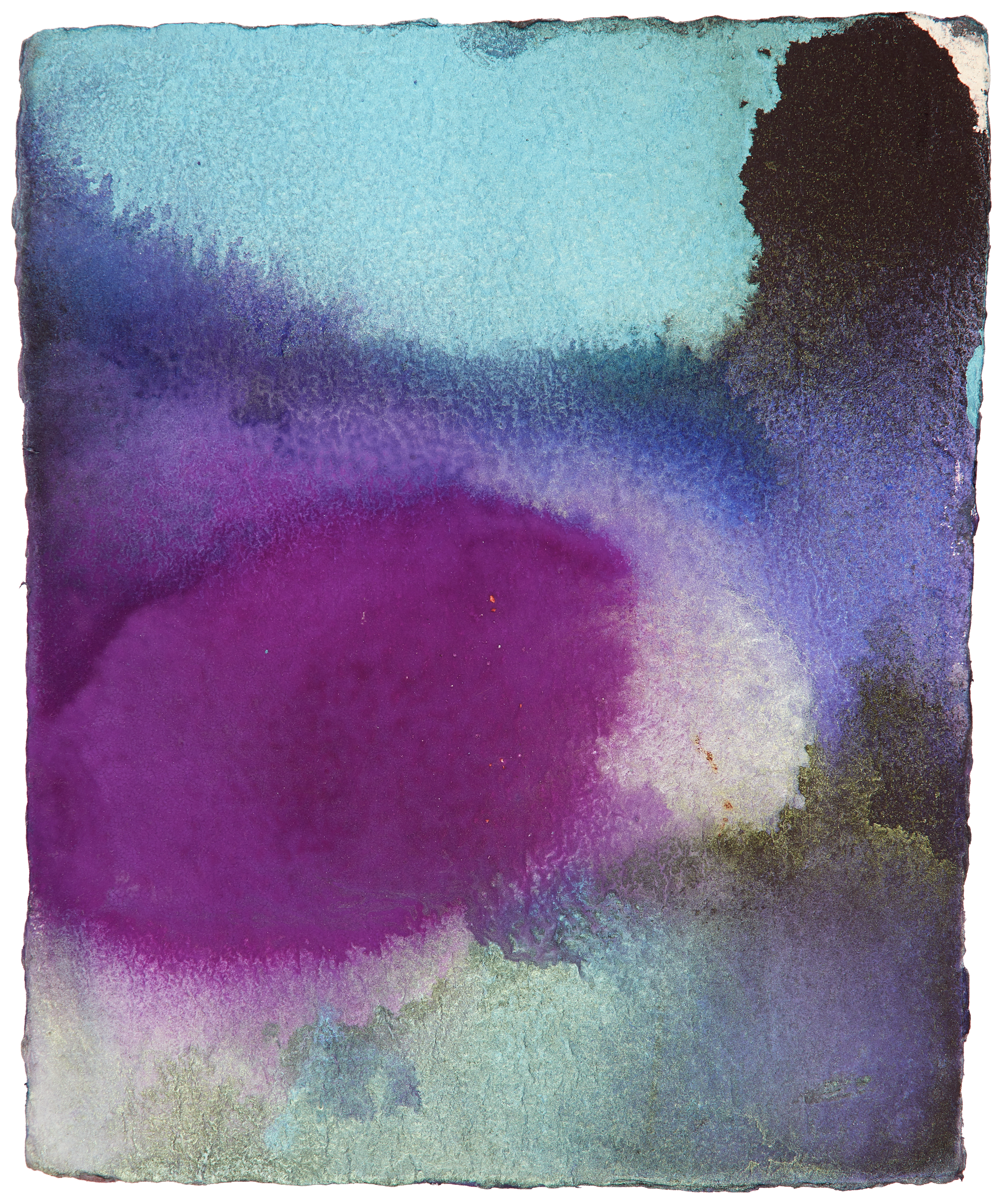 Small Aitia #5 — (2014) — watercolour on handmade cotton paper — 24 x 33 cm