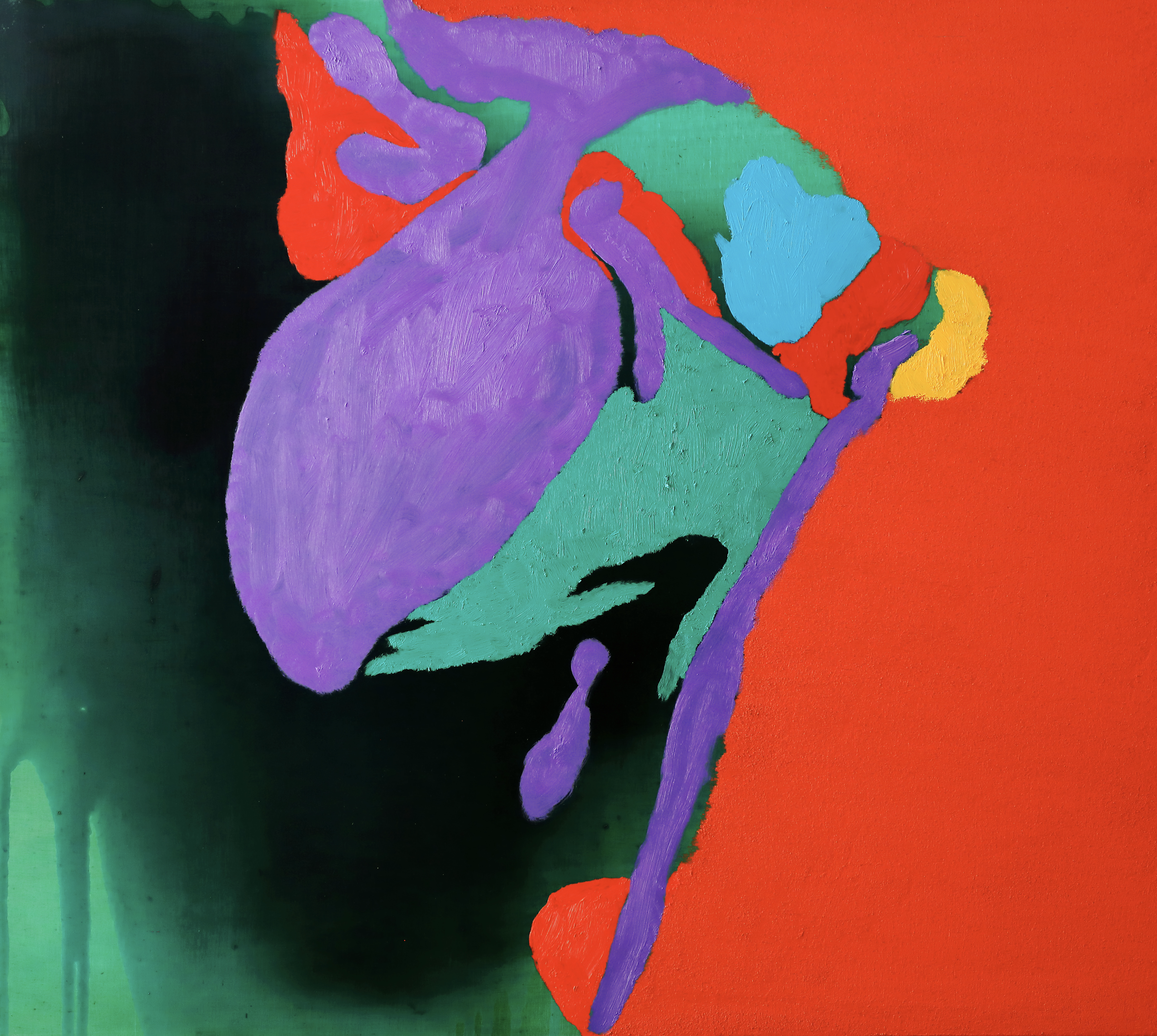 Small Manga — (2013 - 2021) — oil and acrylic on polyester — 102 x 92 cm