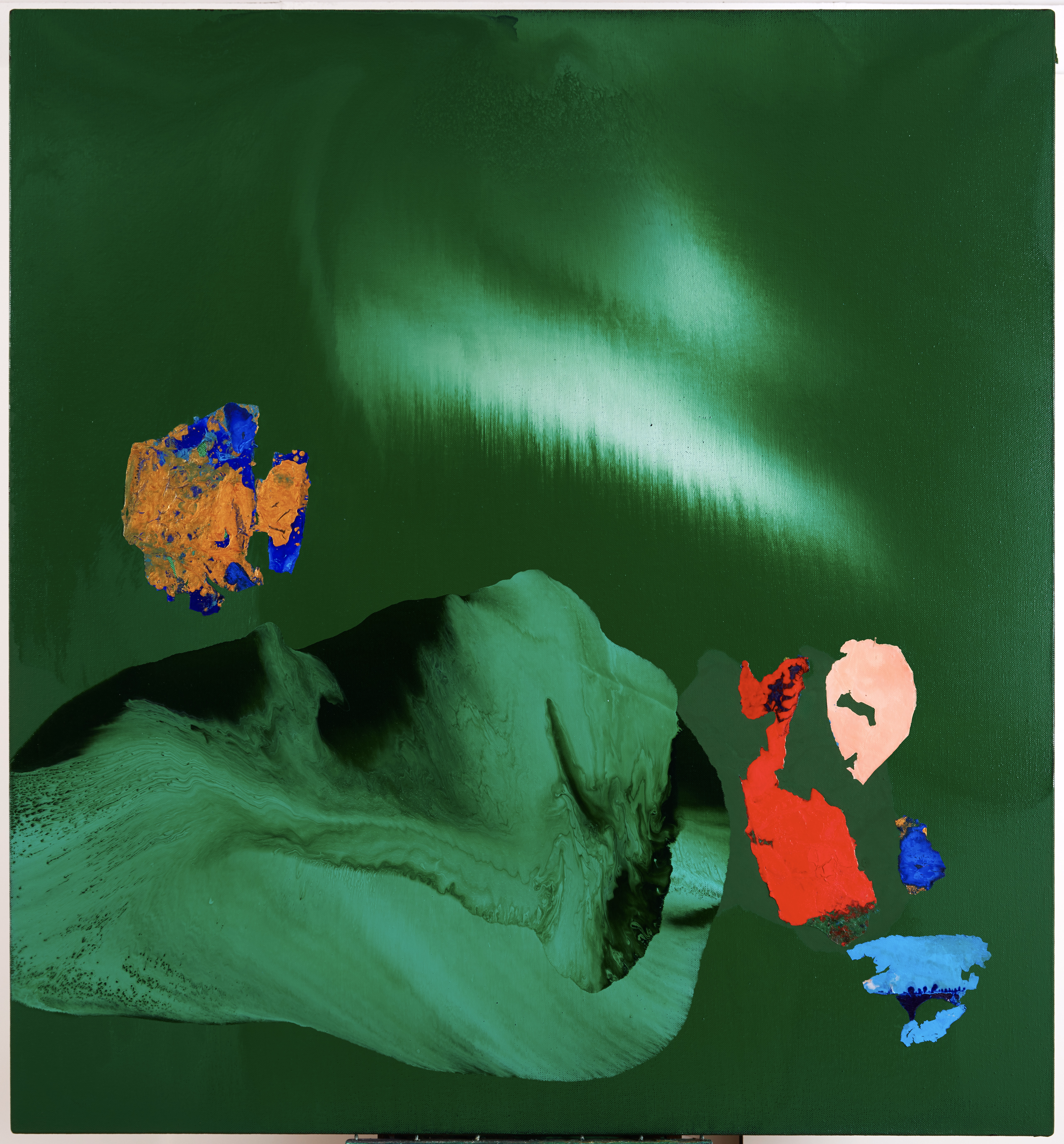Tableau #3 — (2015 - 2016) — mixed media on linen — 198 x 215 cm