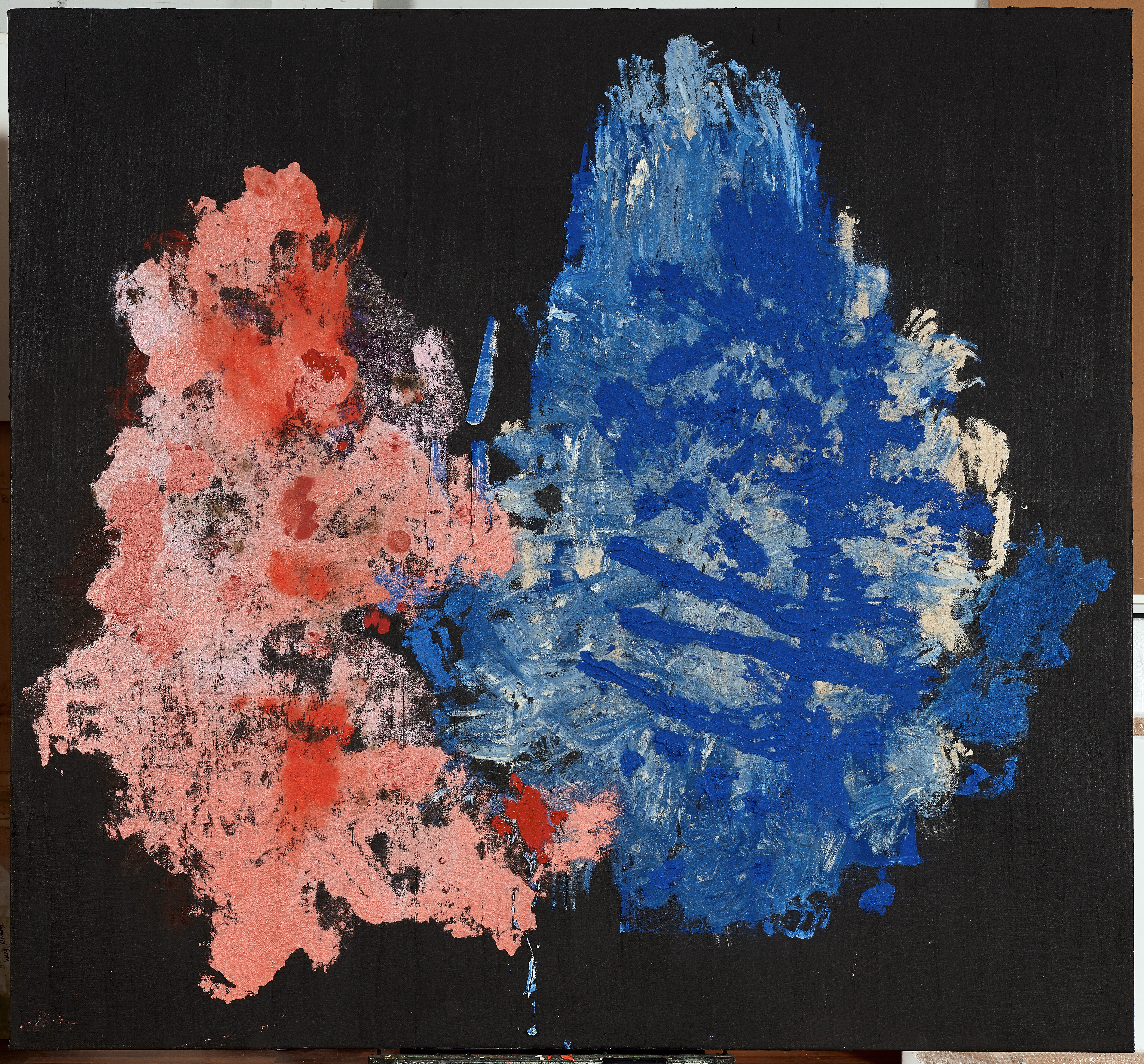 Temple 4 — (2022) — oil on linen — 214 x 198 cm