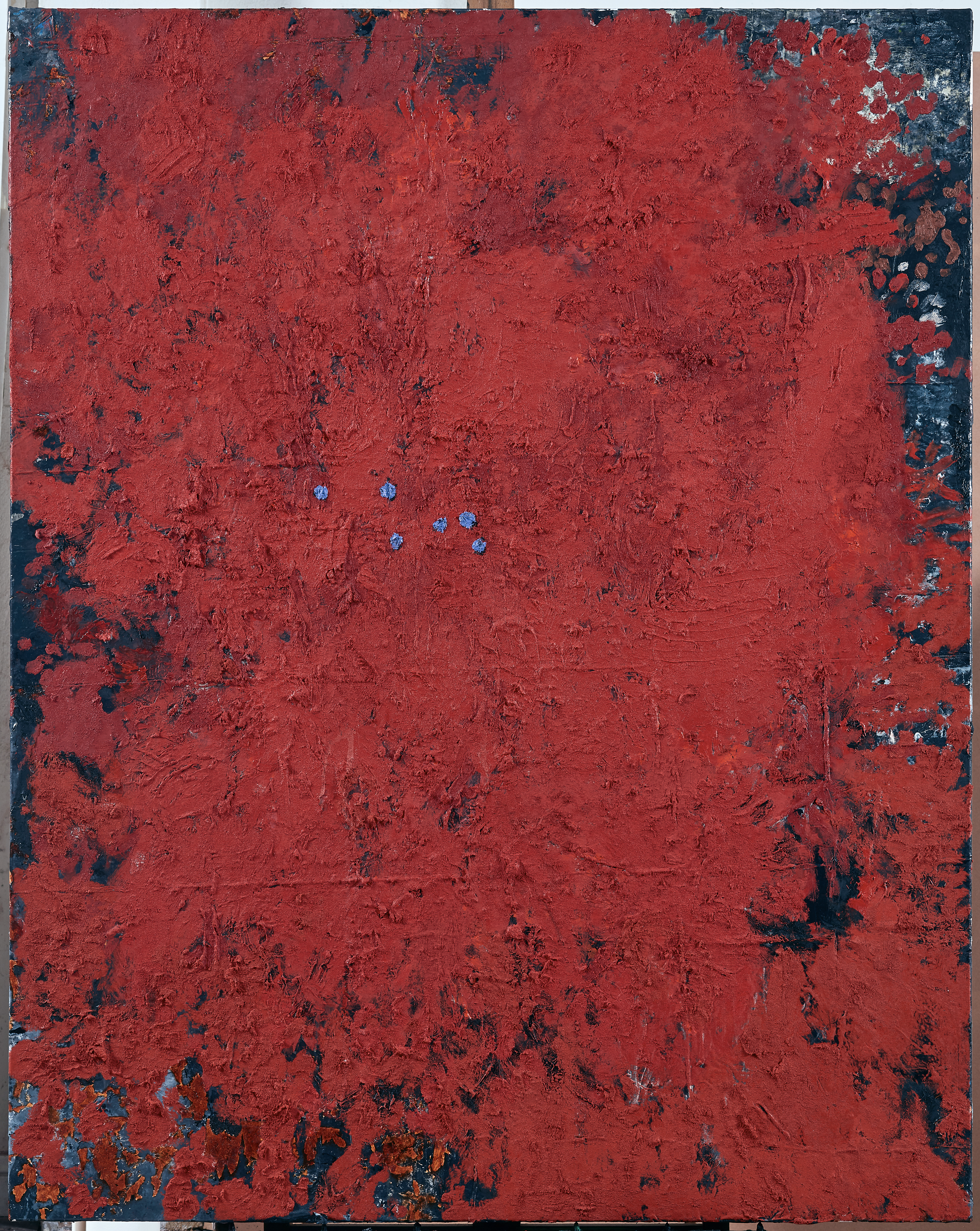 Temple 5 — (2018 - 2022) — oil and acrylic on polyester — 120 x 150 cm