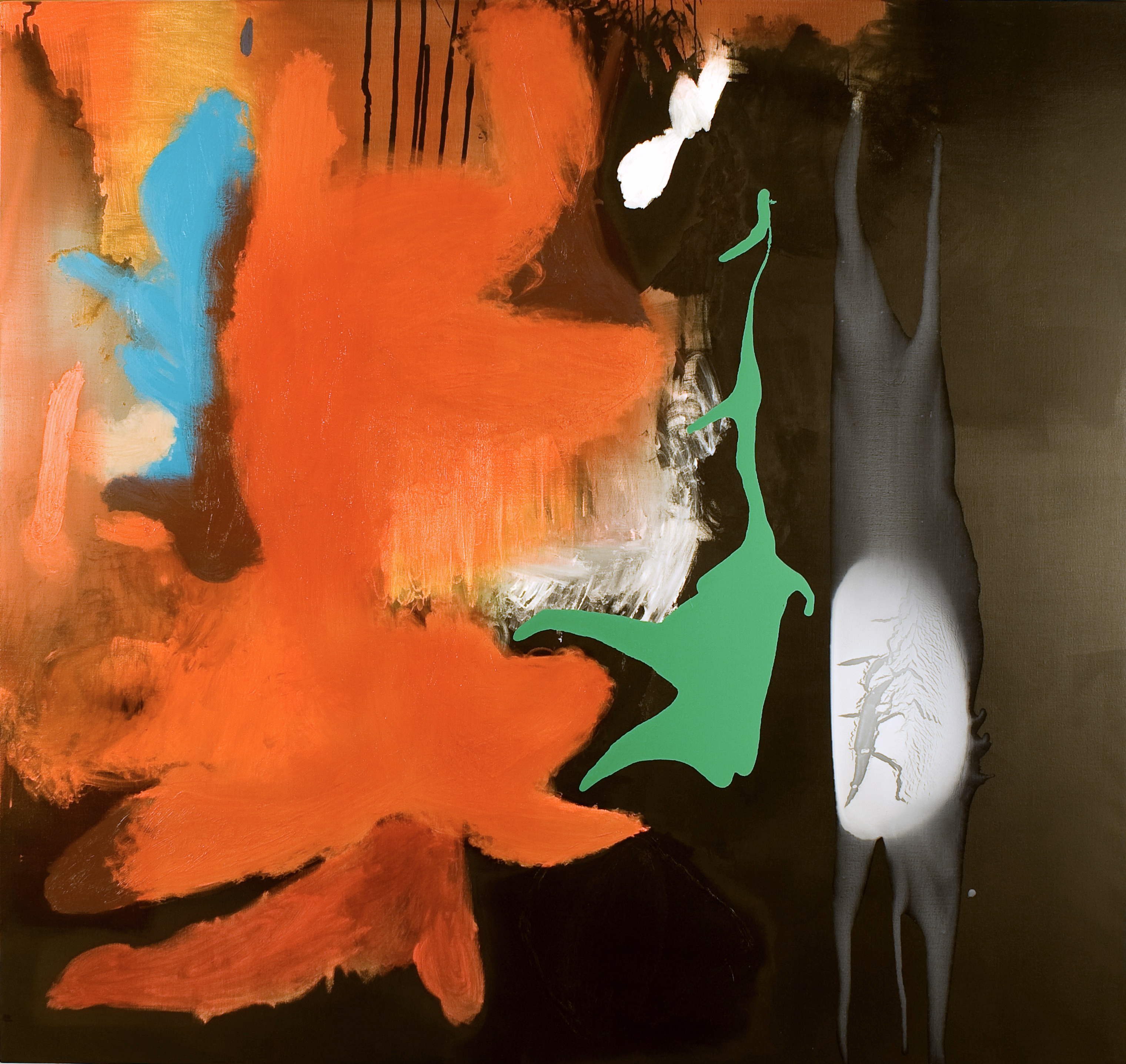 Tiziana Manga — (2007 - 2008) — oil and acrylic on linen — 214 x 198 cm