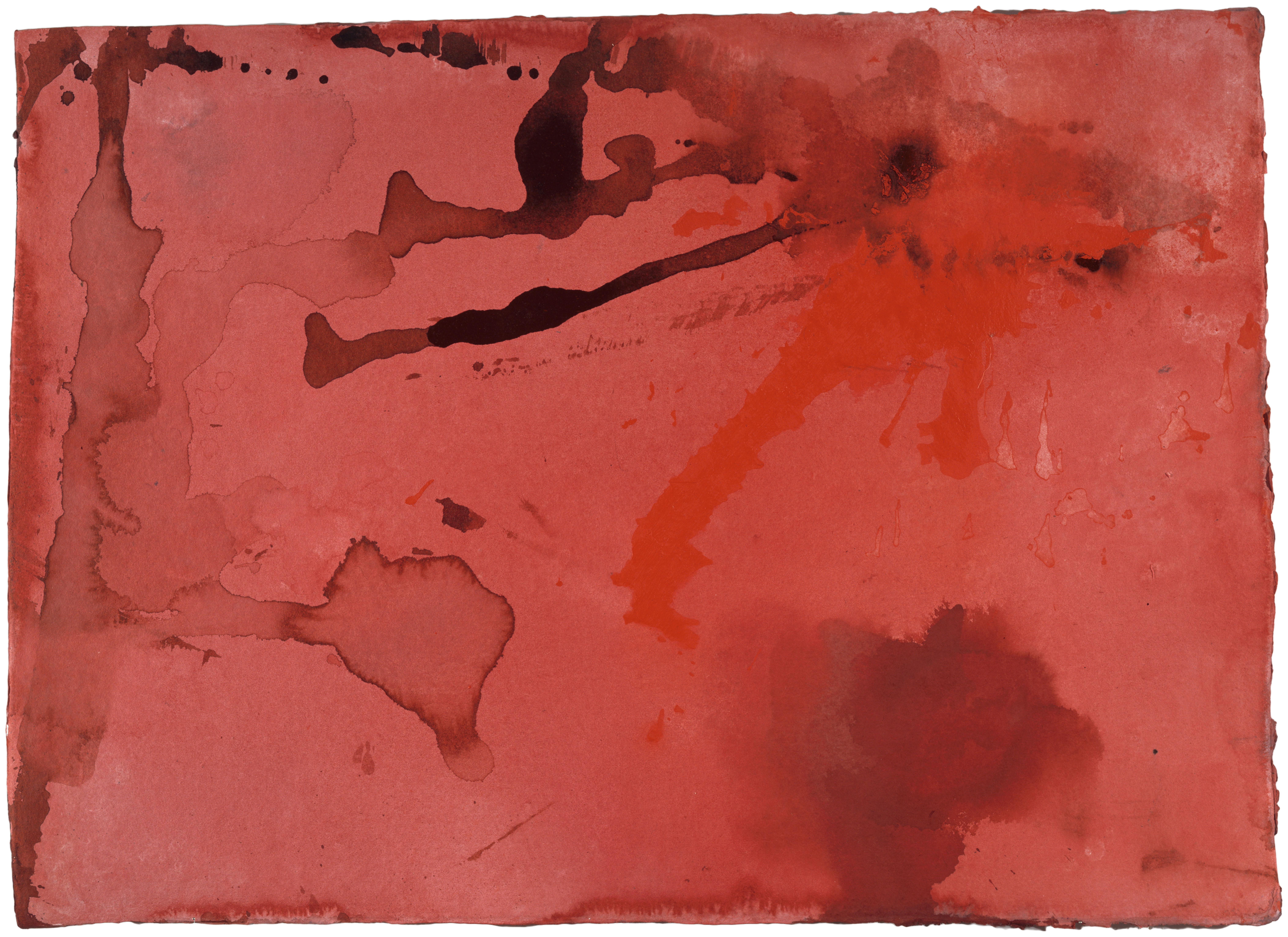 Untitled #2 — (2003) — mixed media on handmade paper — 76 x 56 cm