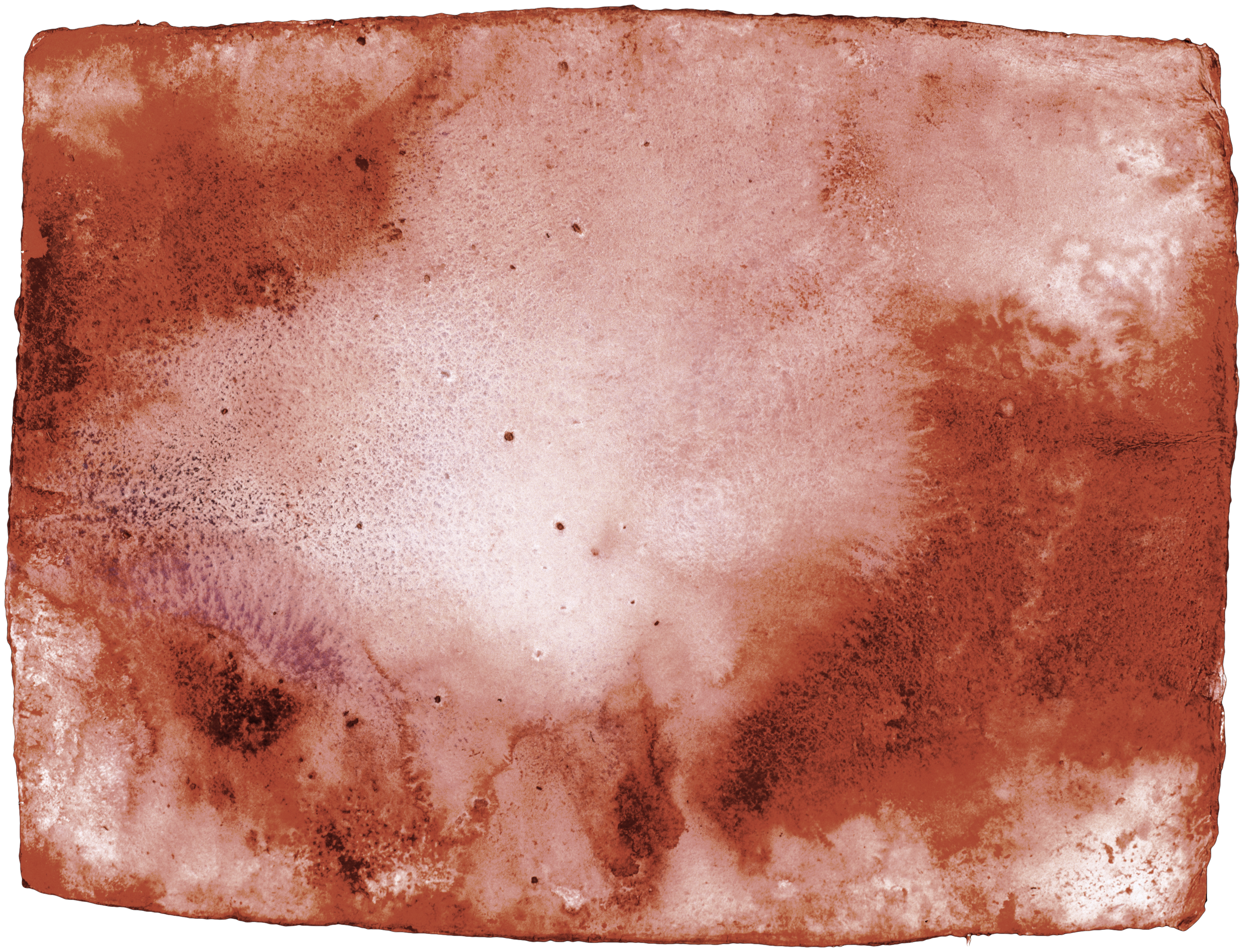 Untitled #5 — (2002 - 2004) — watercolour on handmade cotton paper — 76 x 56 cm
