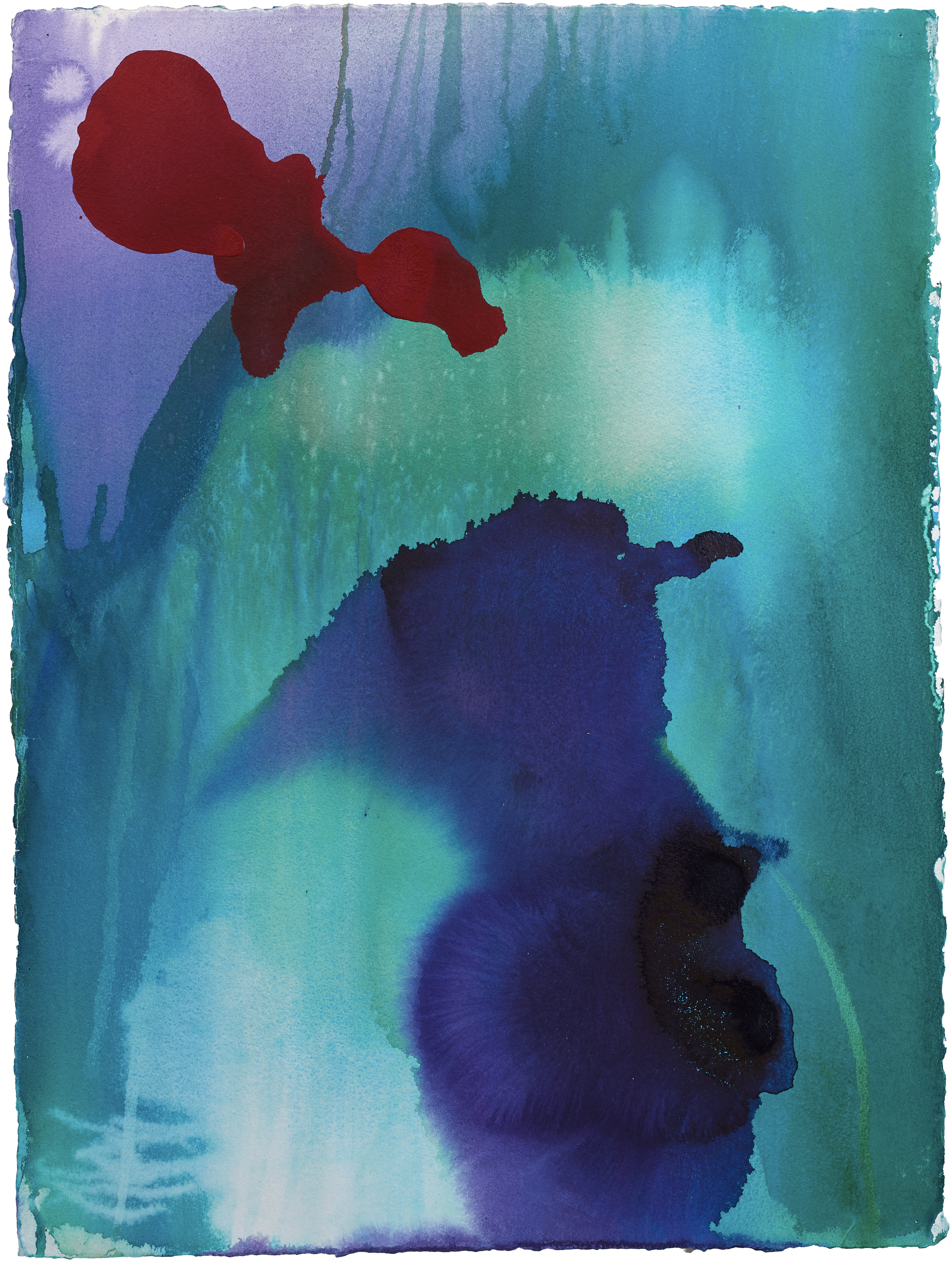 Untitled [Beijing] #1 — (2012) — watercolour on paper — 56 x 72 cm